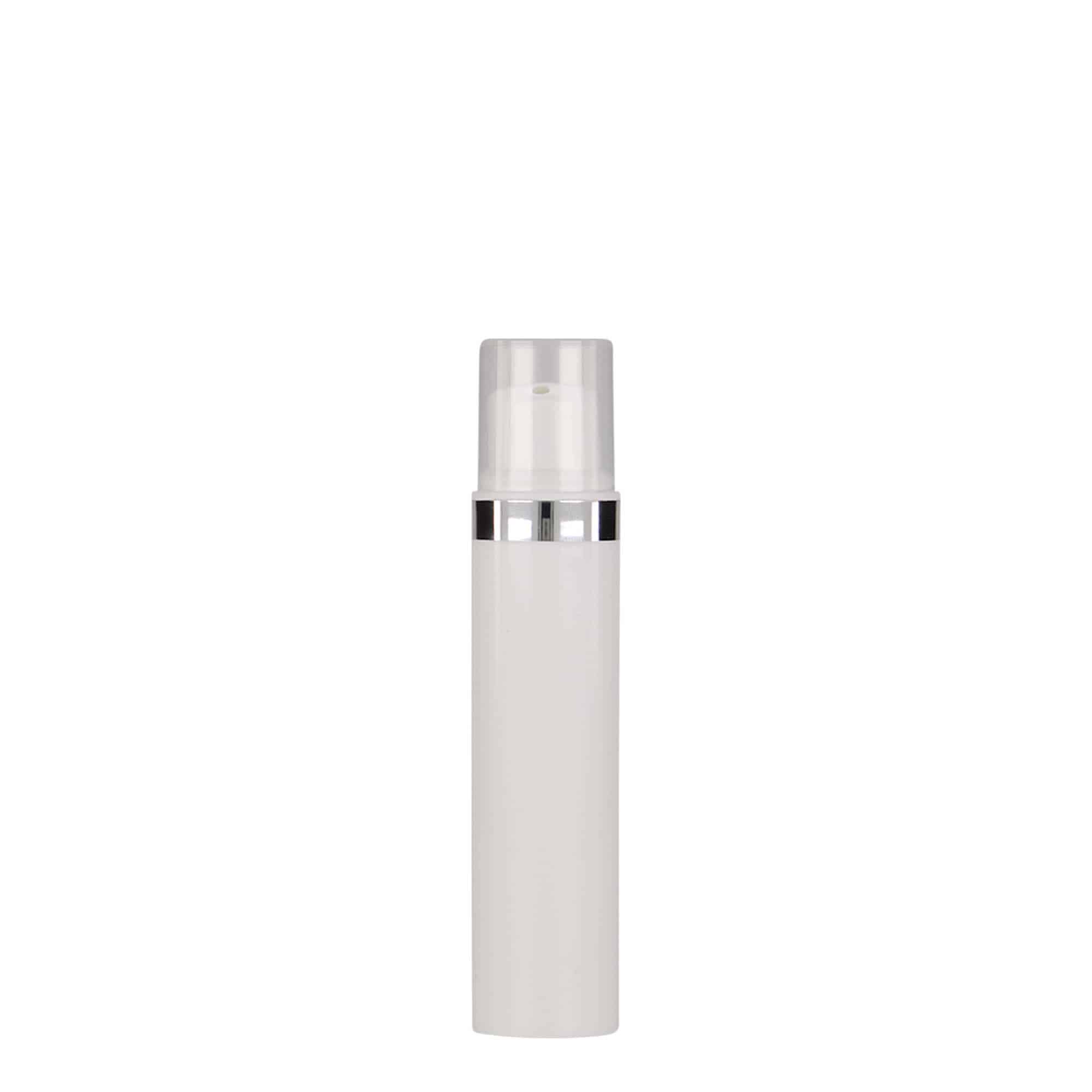 15 ml Airless dozer 'Nano', PP-plastika, beo