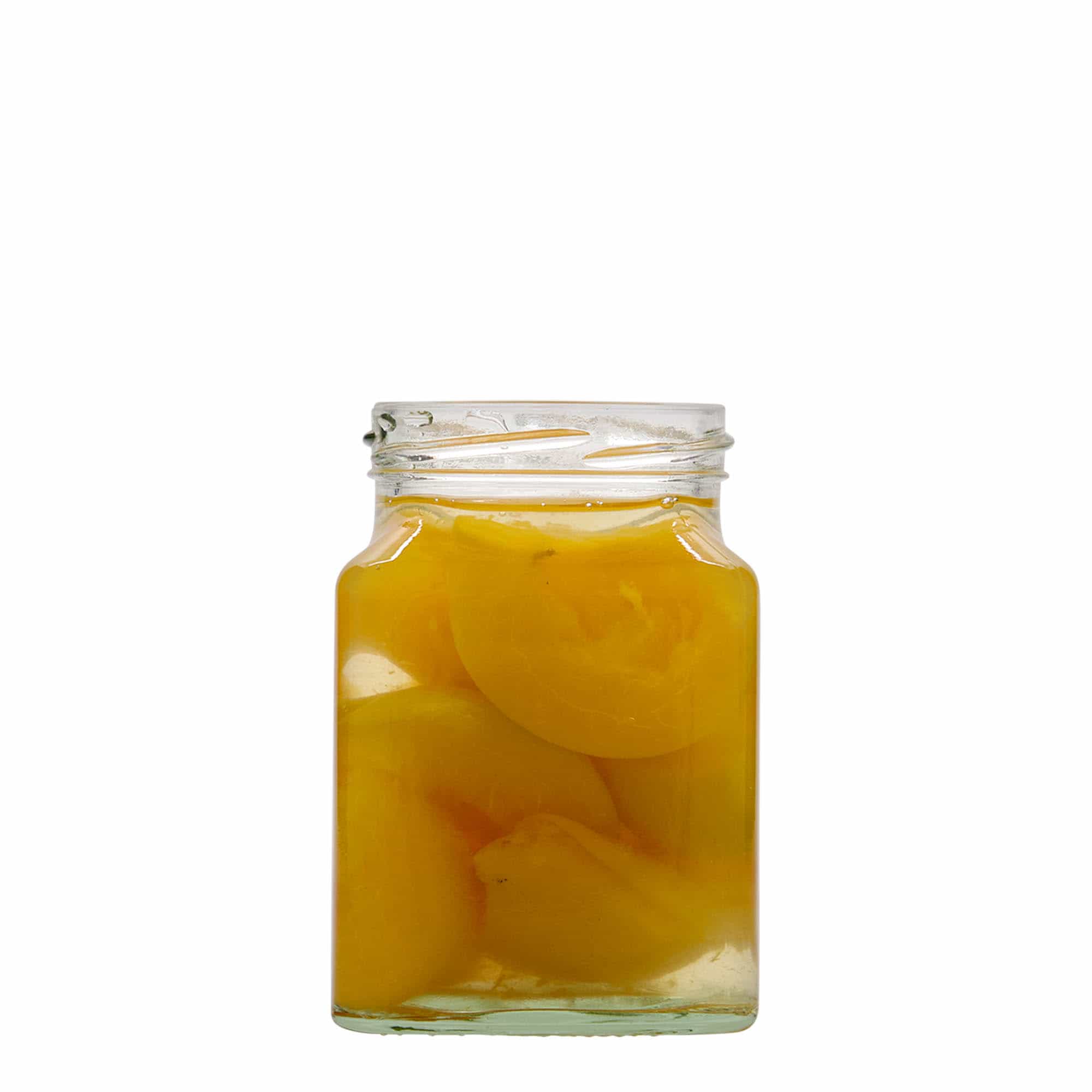 Četvrtasta tegla od 314 ml, otvor: Twist-Off (TO 63)