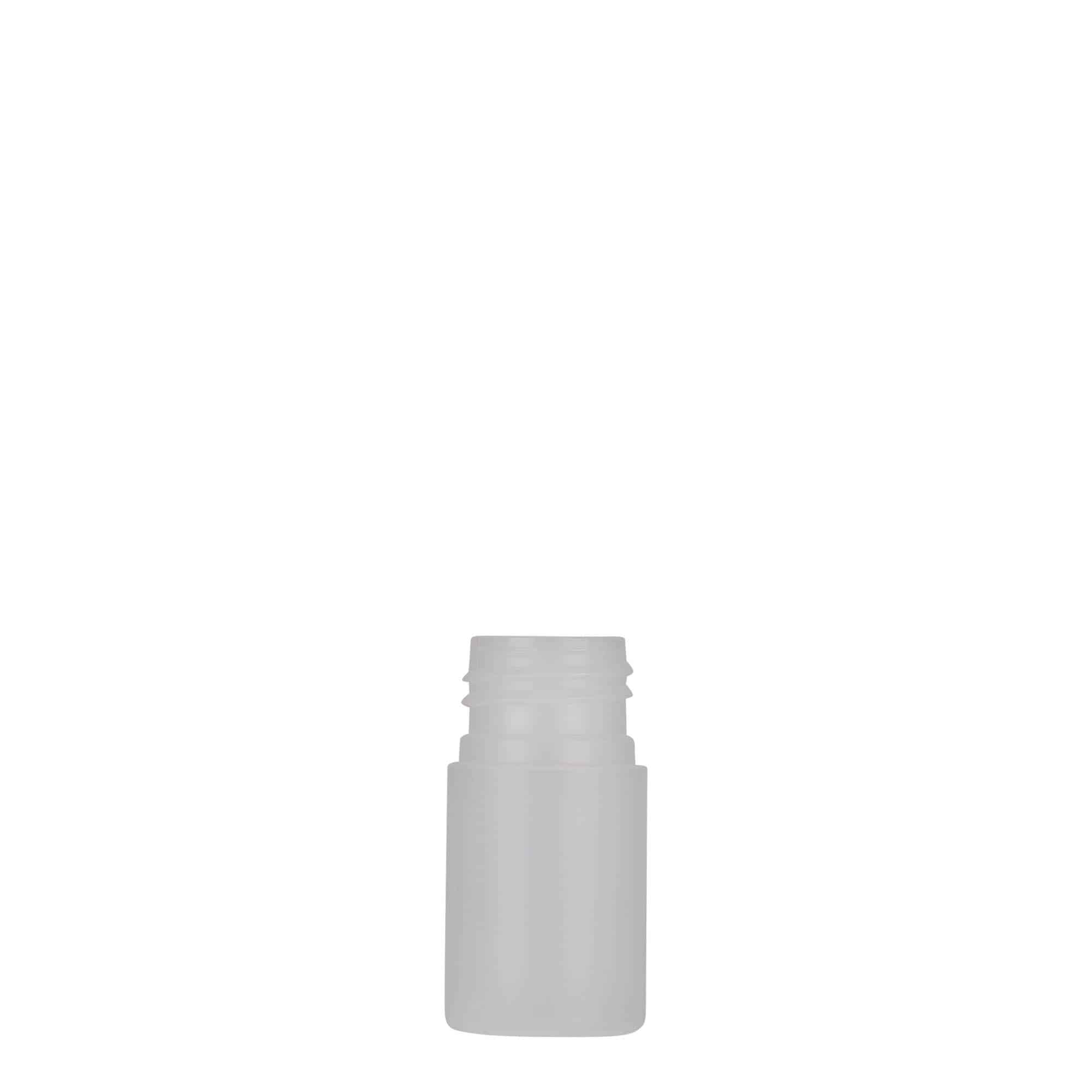 15 ml plastična bočica 'Tuffy', HDPE, prirodna, grlo: 24/410 15 ml plastična bočica 'Tuffy', HDPE, prirodna, grlo: 24/410