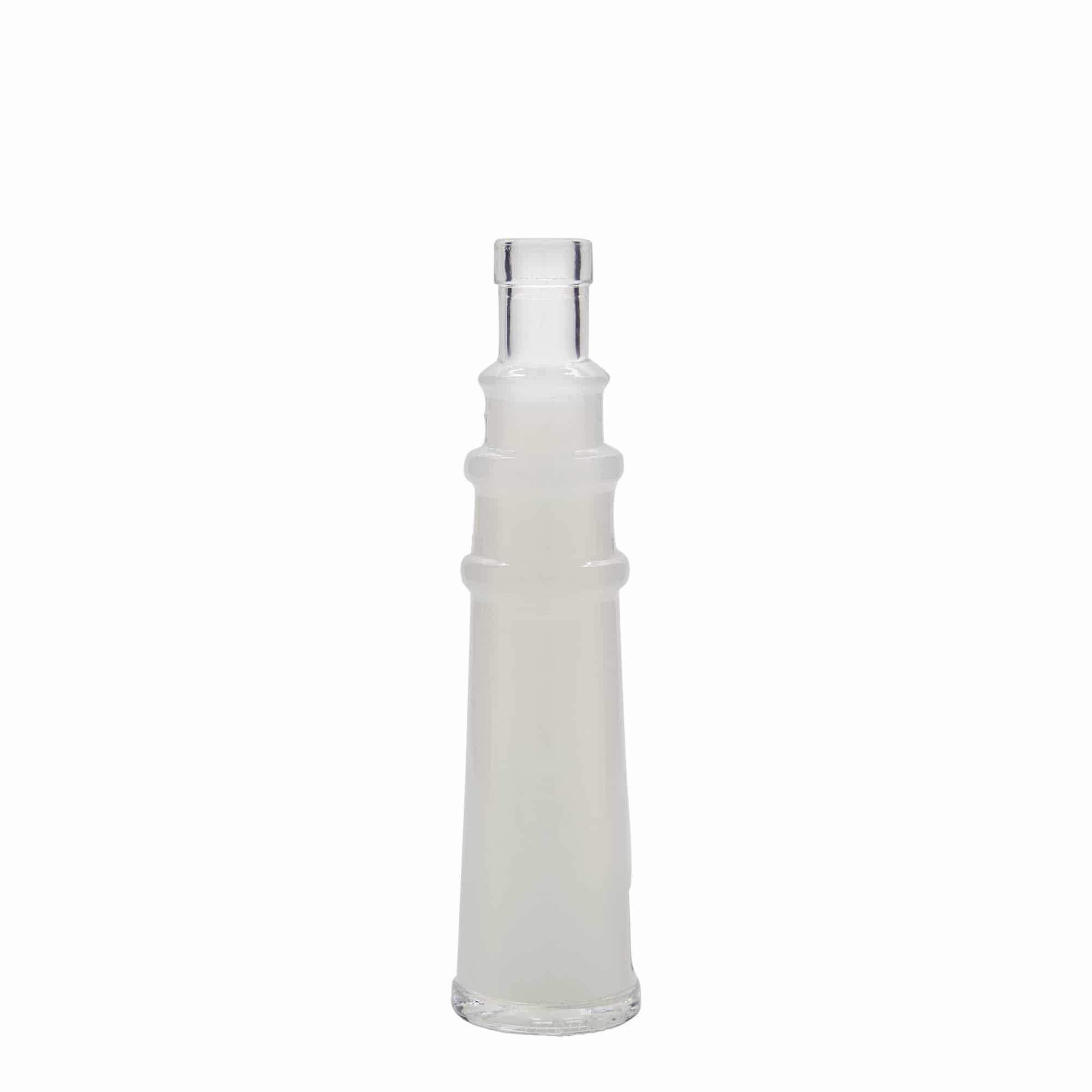 100 ml staklena flaša 'Leuchtturm', otvor: plutani čep
