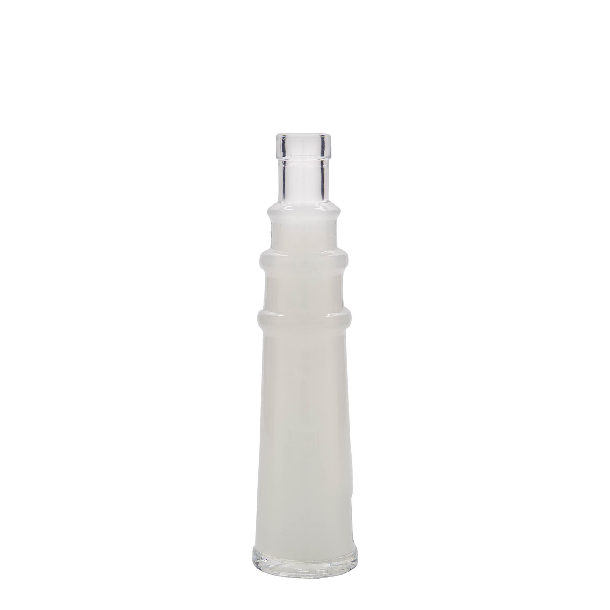 100 ml staklena flaša 'Leuchtturm', otvor: plutani čep