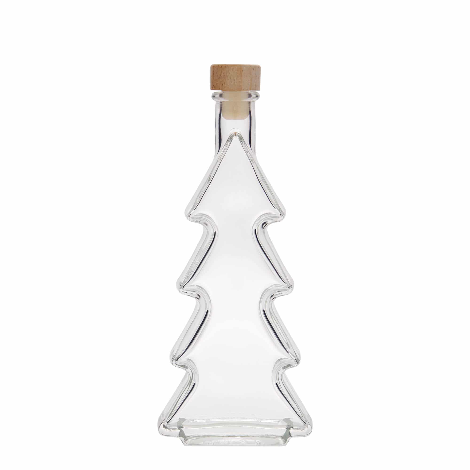 200 ml staklena flaša 'Jelka', otvor: čep
