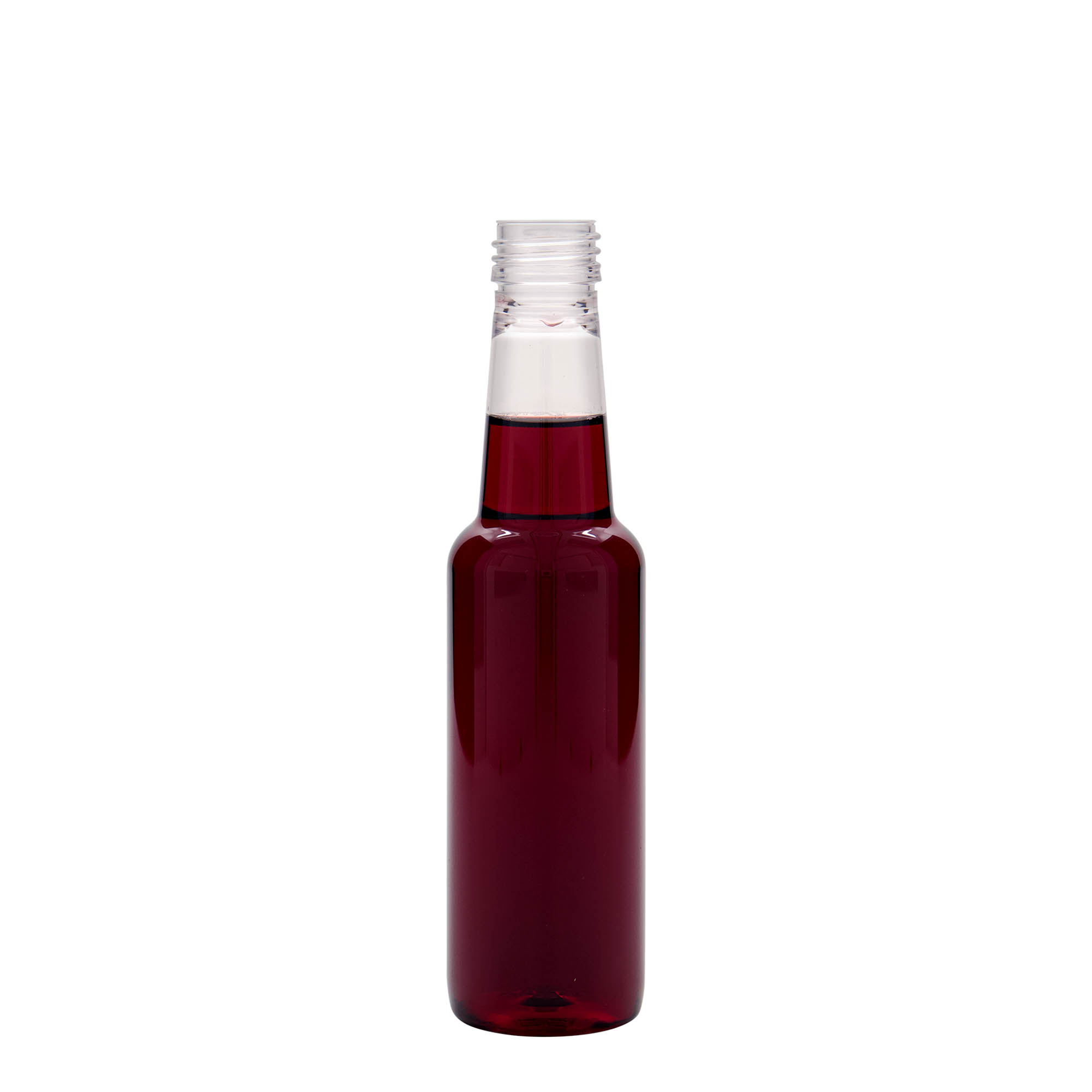 250 ml PET-flaša 'Vino', plastika, grlo: PP 28