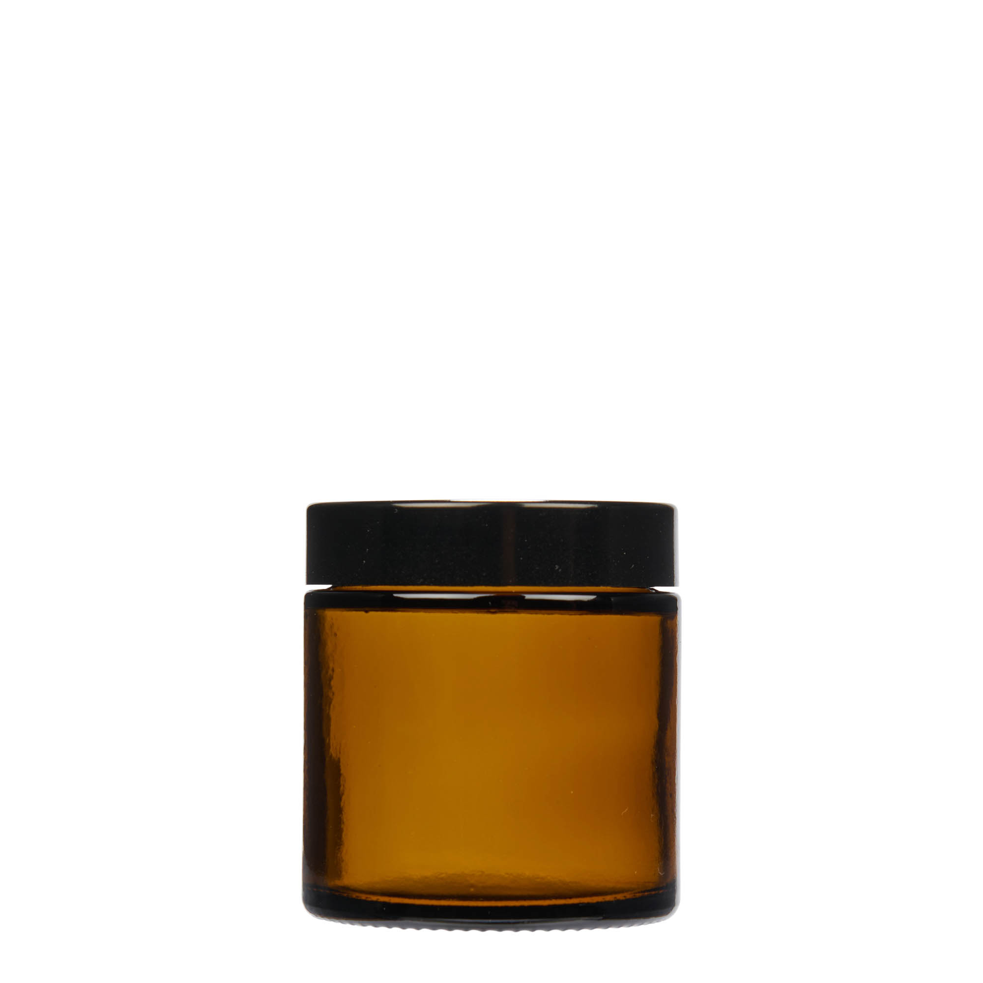 120 ml teglu 'Brown Line', staklo, braon, otvor: navojni zatvarač