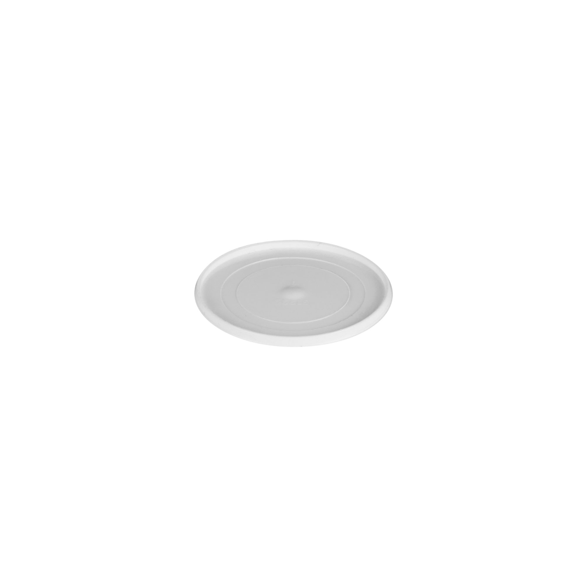 Zaštitni disk za 5 ml 'Bianca', PP-plastika, bela