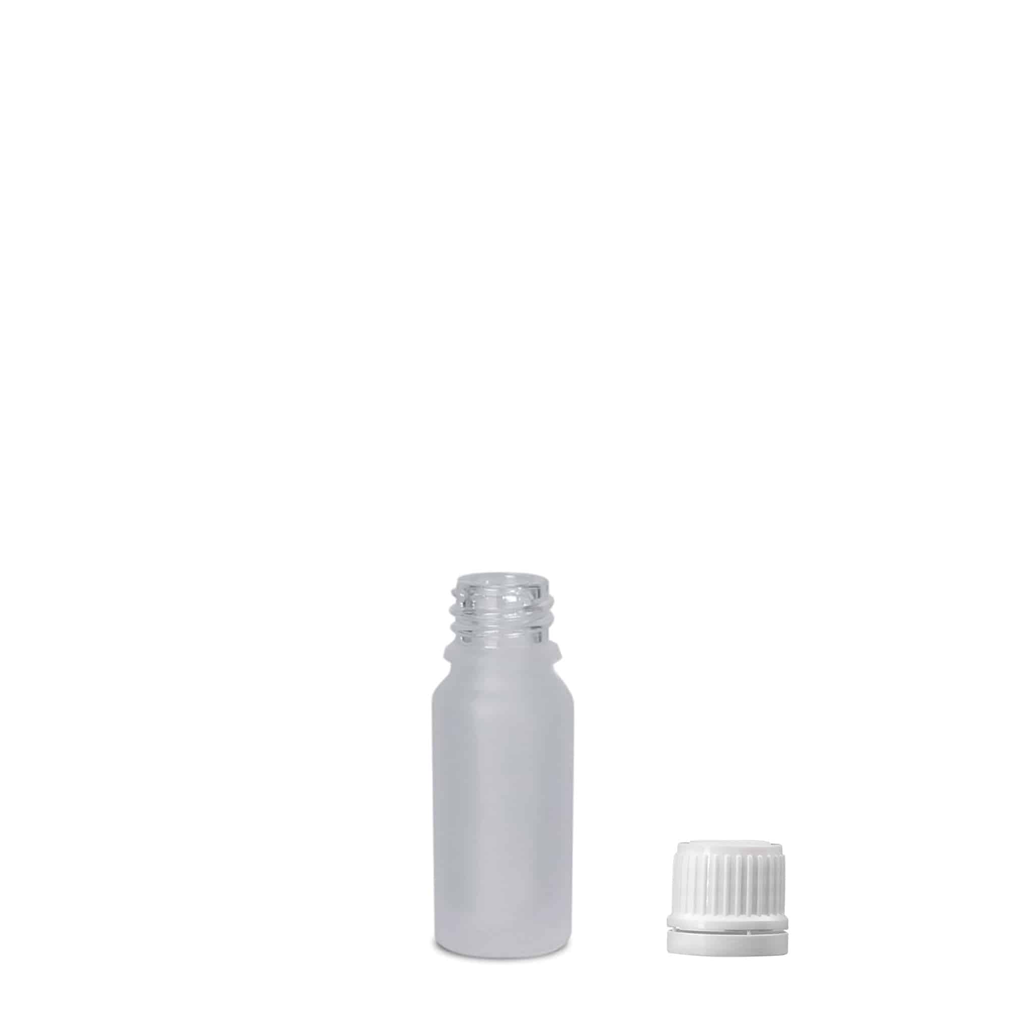 10 ml bočica za lekove, staklena, matirana, otvor: DIN 18 10 ml bočica za lekove, staklena, matirana, otvor: DIN 18