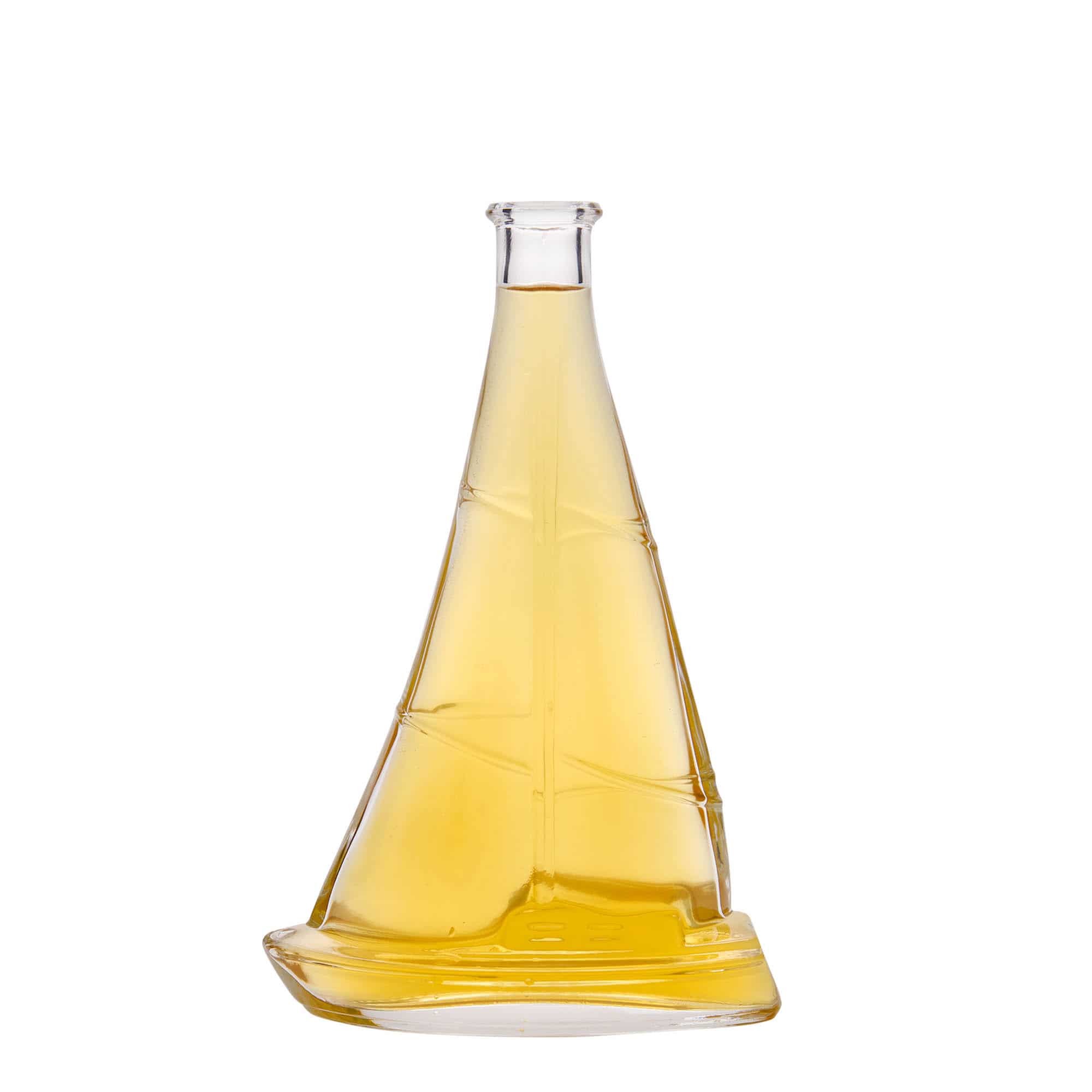350 ml staklena flaša 'Jedrilica', otvor: plutani čep