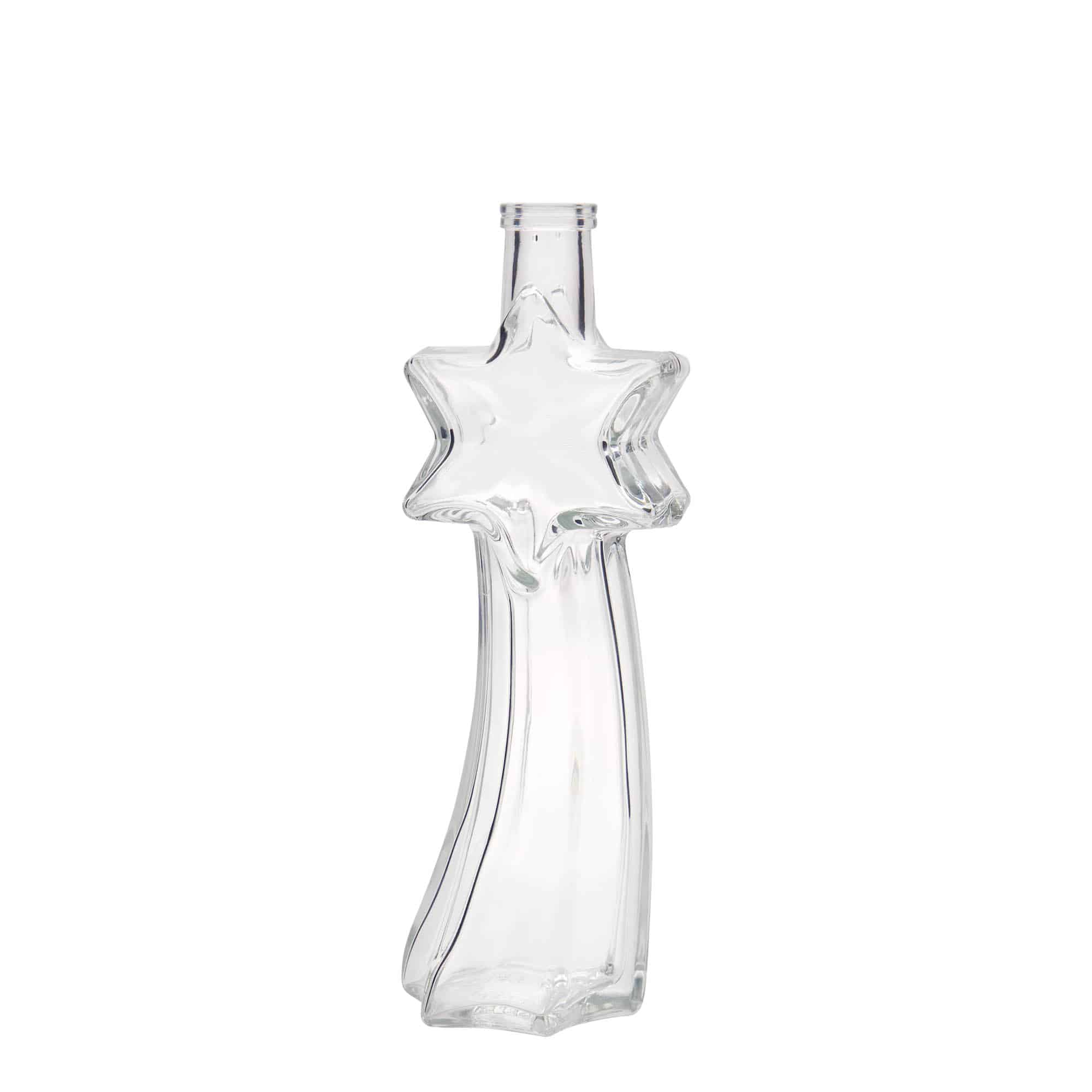 200 ml staklena flaša 'Sternschnuppe', otvor: plutani čep