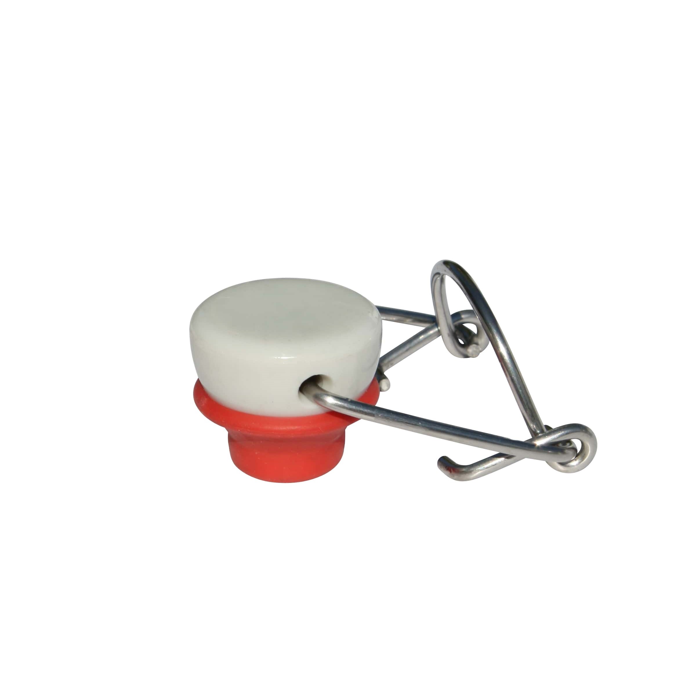 Specijalna veličina kopče za naočare, plastika, crveno-bela Specijalna veličina kopče za naočare, plastika, crveno-bela