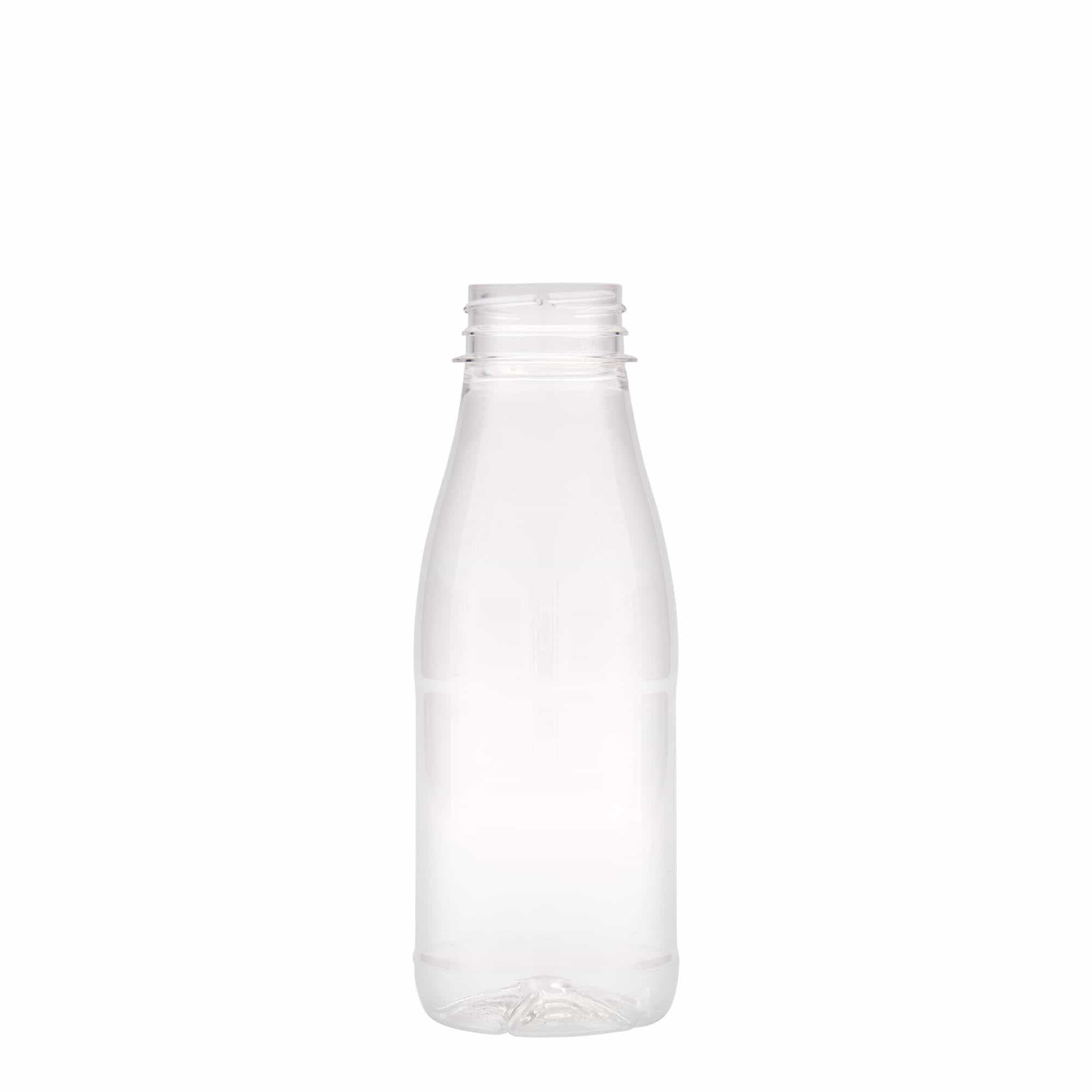 330 ml PET flaša 'Milk and Juice', plastika, grlo: 38 mm