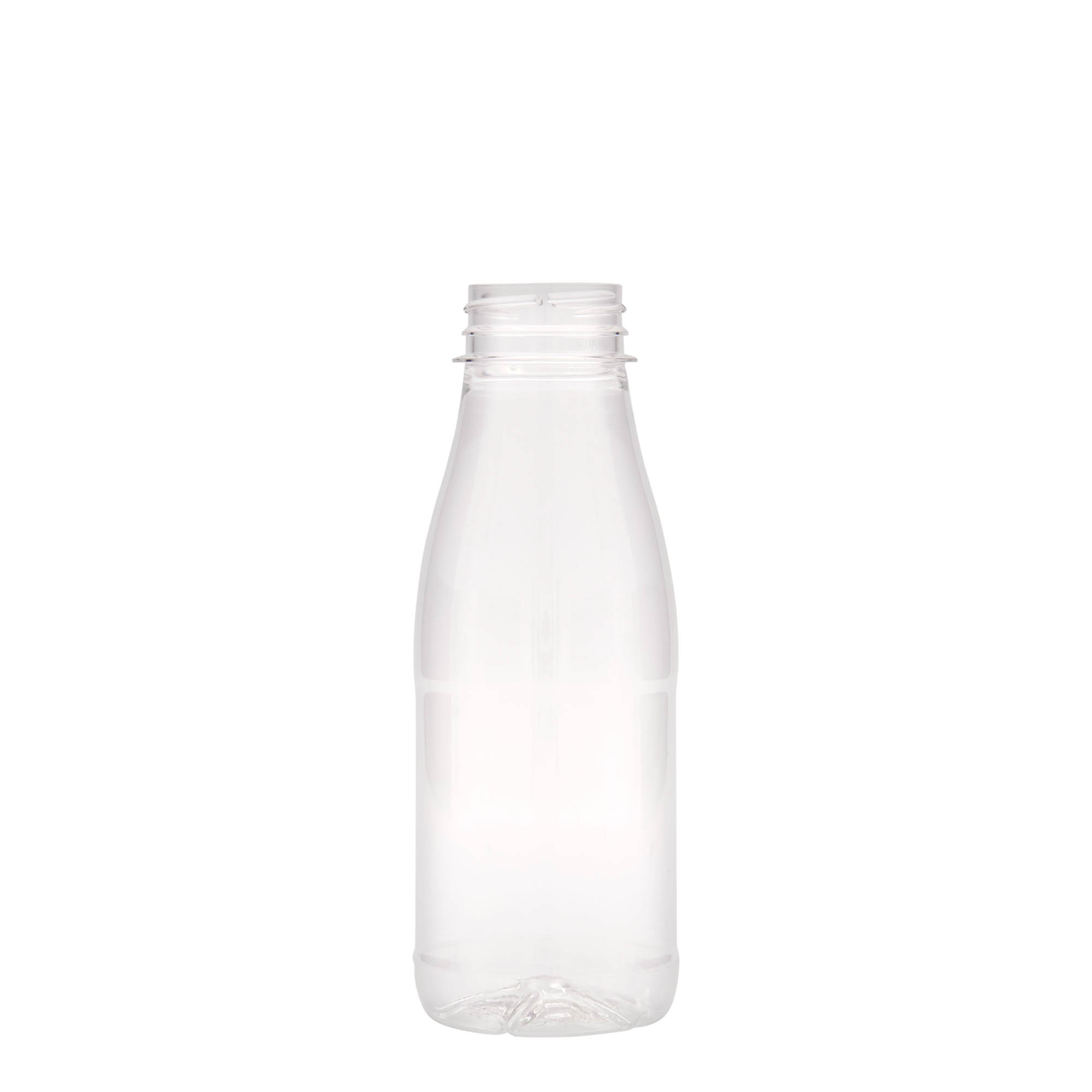 330 ml PET flaša 'Milk and Juice', plastika, grlo: 38 mm