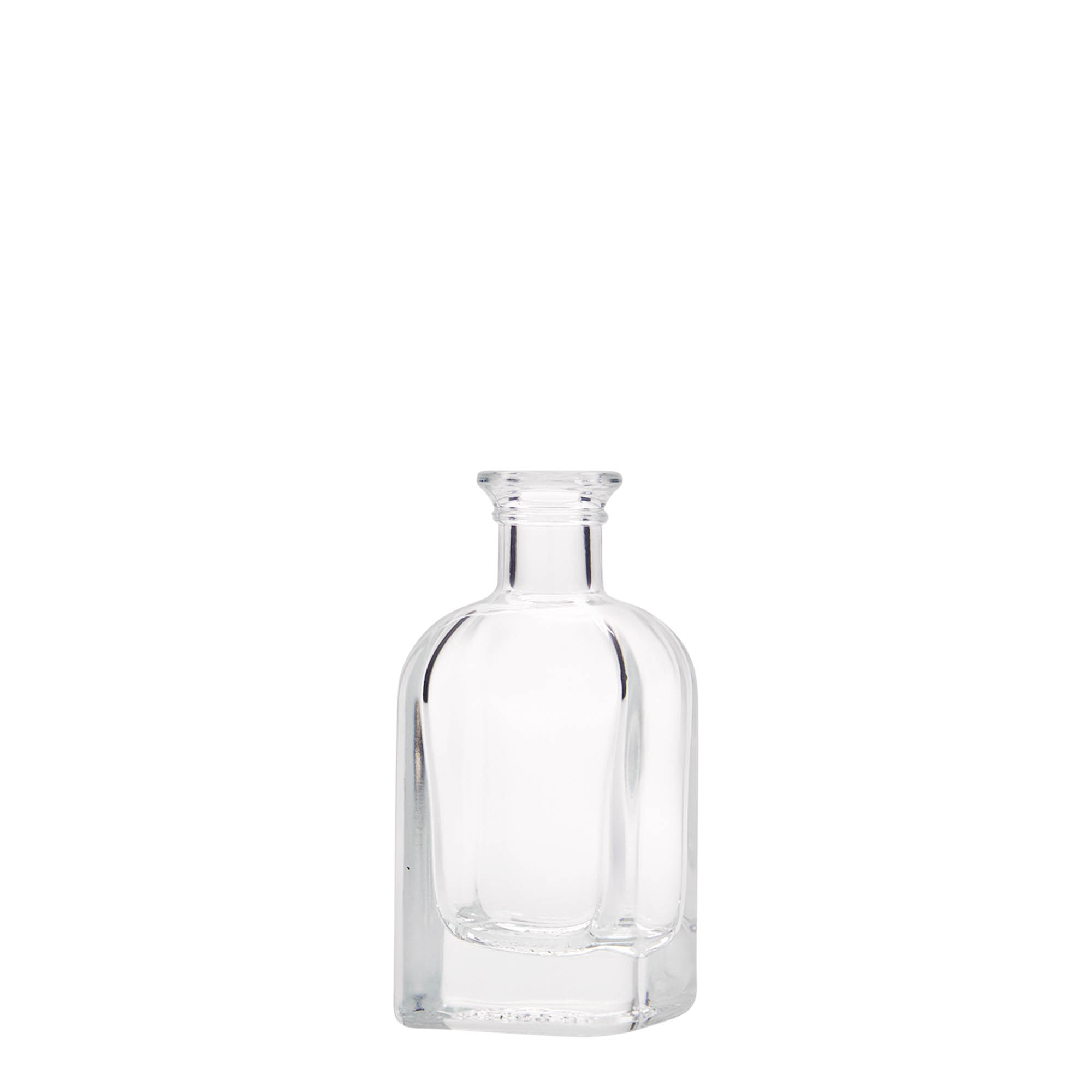 40 ml staklena flaša Apotheker Carré, kvadratna, otvor: pluta