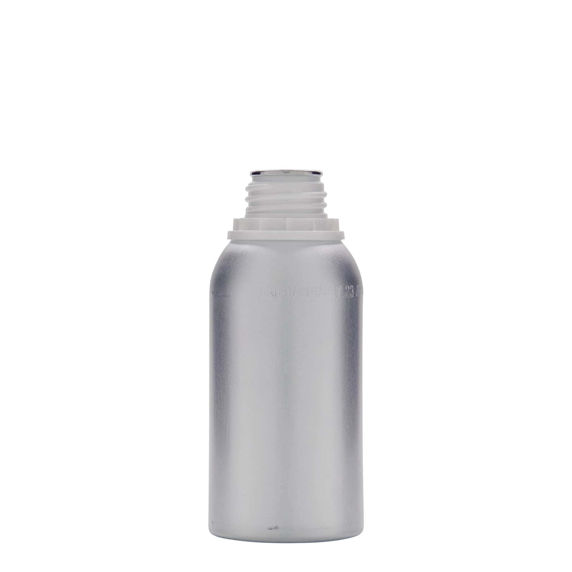 275 ml aluminijumska flaša, metal, srebrna, grlo: DIN 32