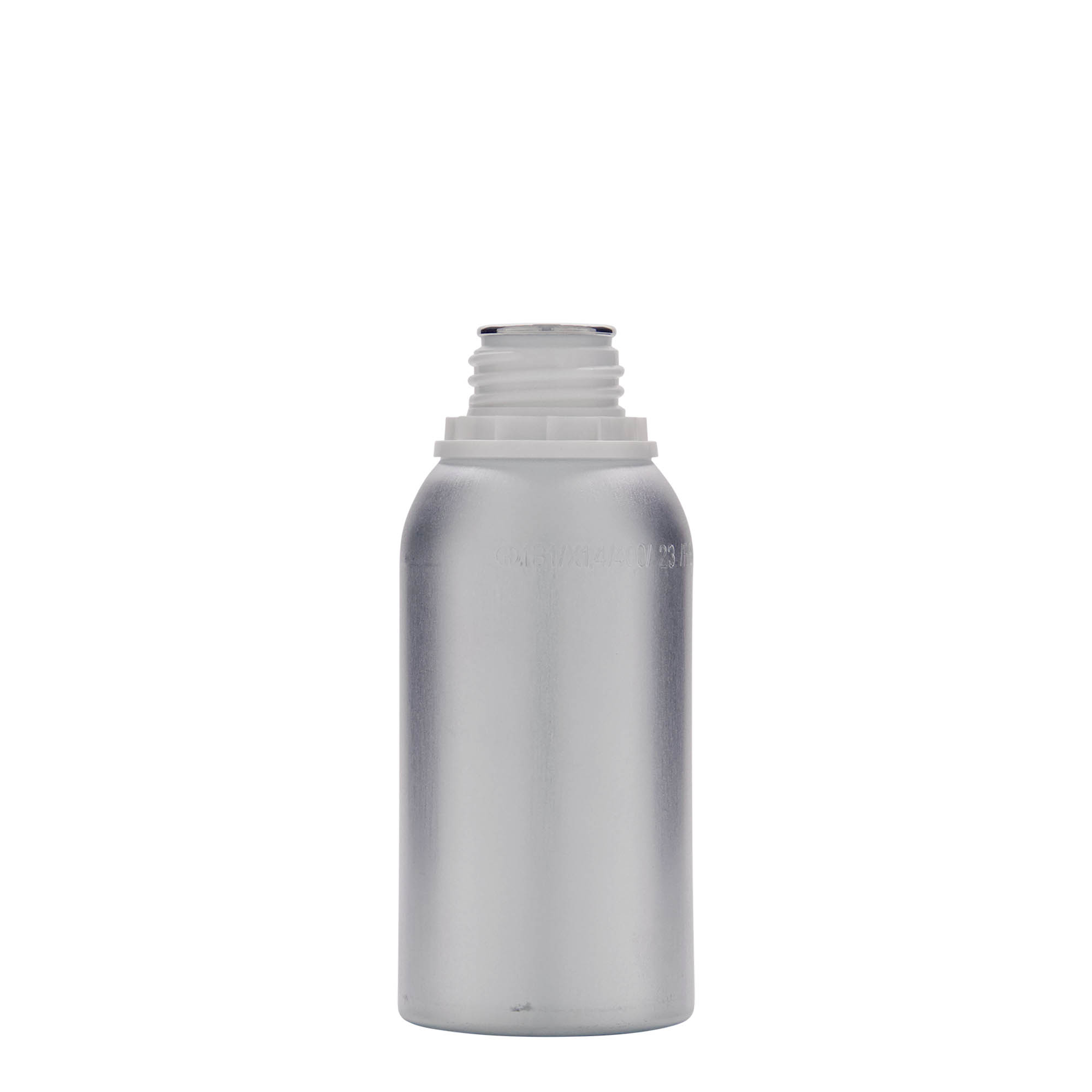 275 ml aluminijumska flaša, metal, srebrna, grlo: DIN 32