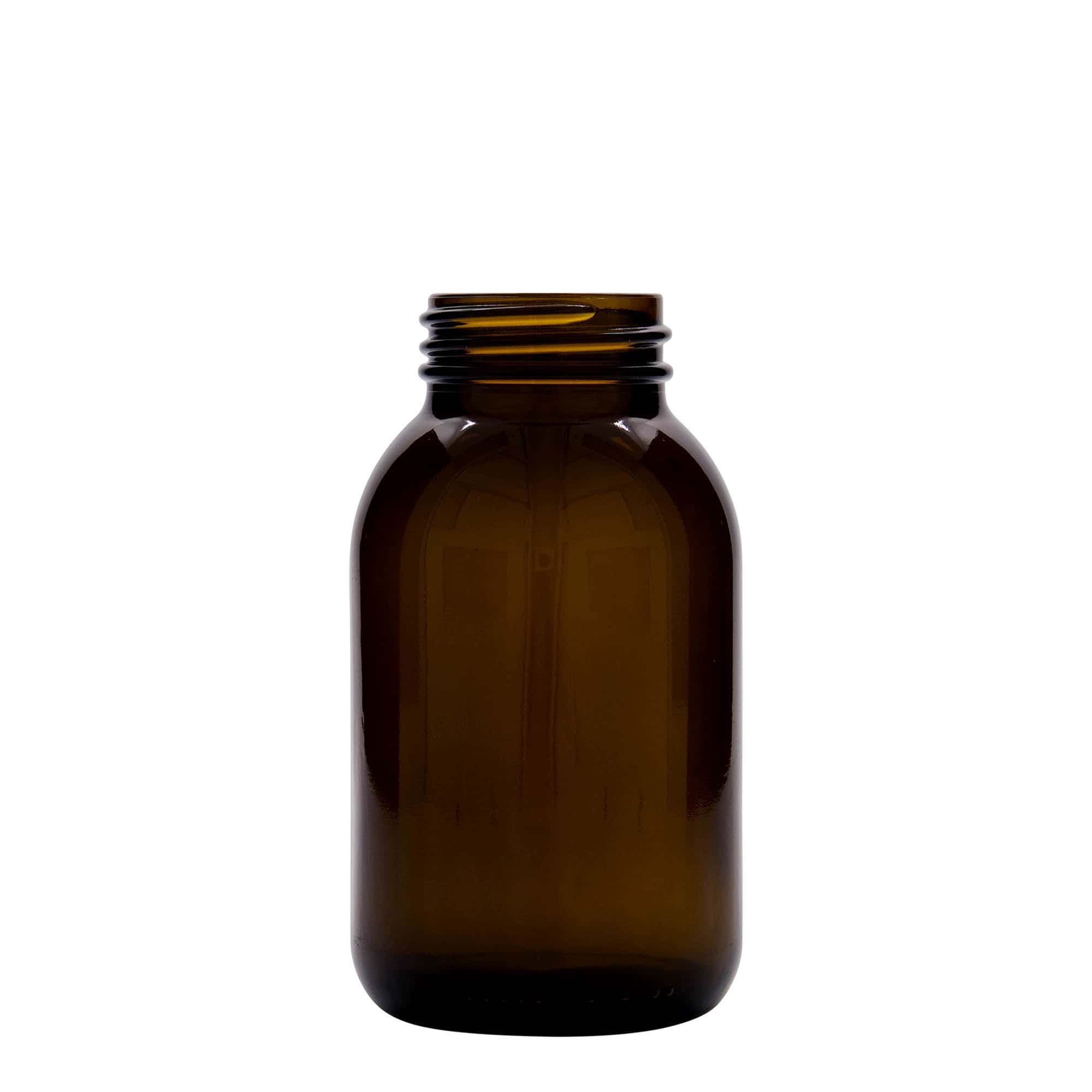 Boca sa širokim grlom od 500 ml, braon, otvor: DIN 55 Boca sa širokim grlom od 500 ml, braon, otvor: DIN 55