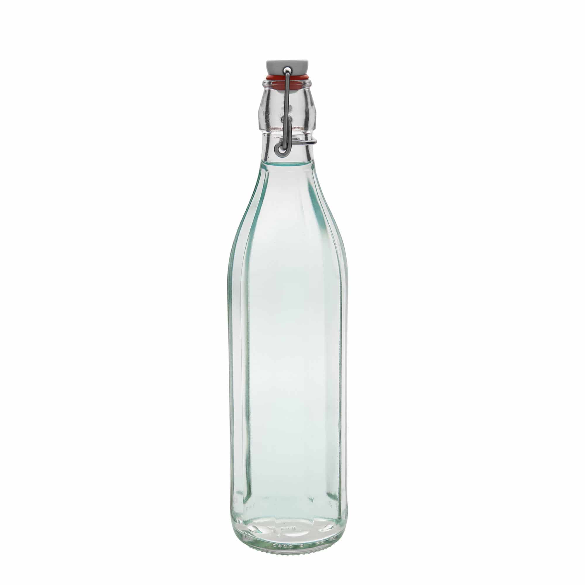 Staklena boca od 750 ml 'Bravo', desetougaona, otvor: Zakretni vrh