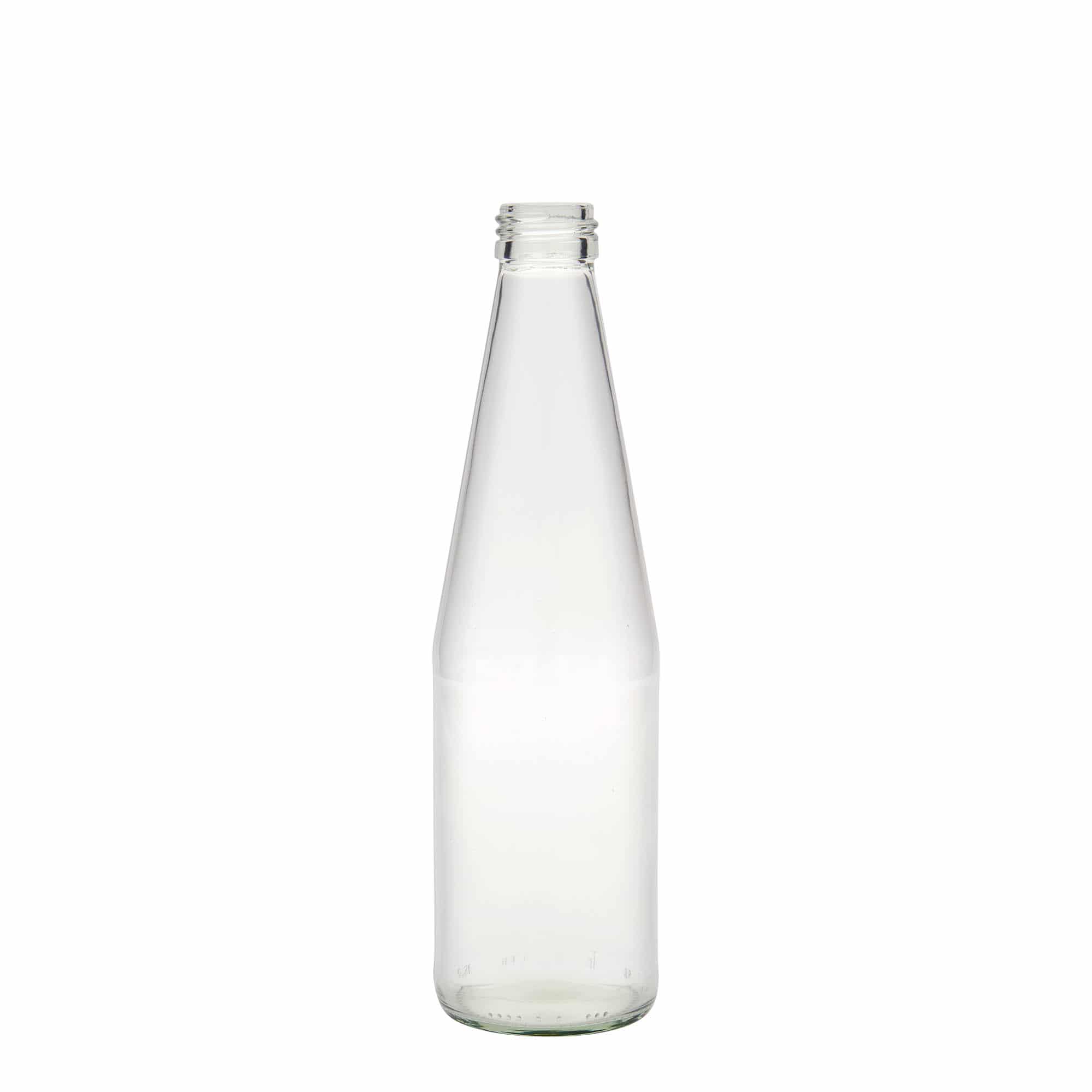330 ml univerzalna flaša u obliku šargarepe, staklo, grlo: PP 28