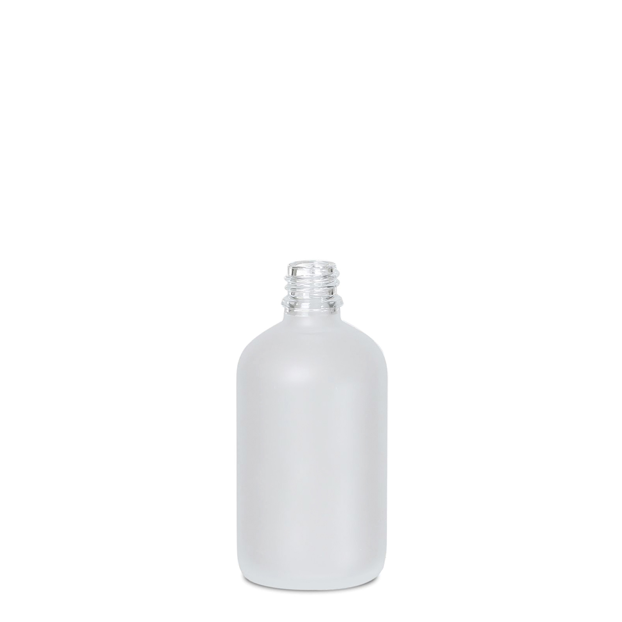 100 ml medicinska bočica, staklo, mat smeđa, grlo: DIN 18 100 ml medicinska bočica, staklo, mat smeđa, grlo: DIN 18