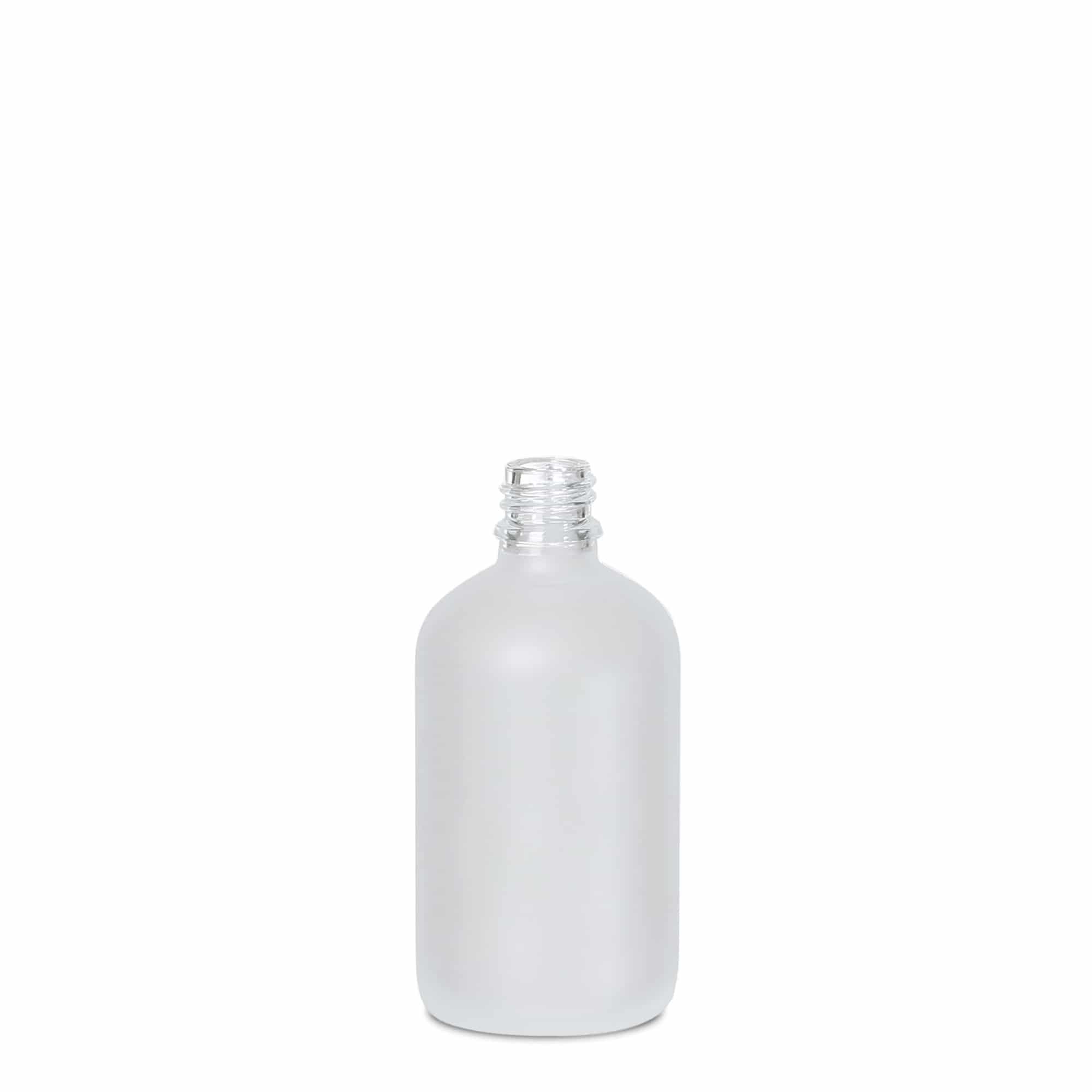 100 ml medicinska bočica, staklena, zamrznuta, grlo: DIN 18