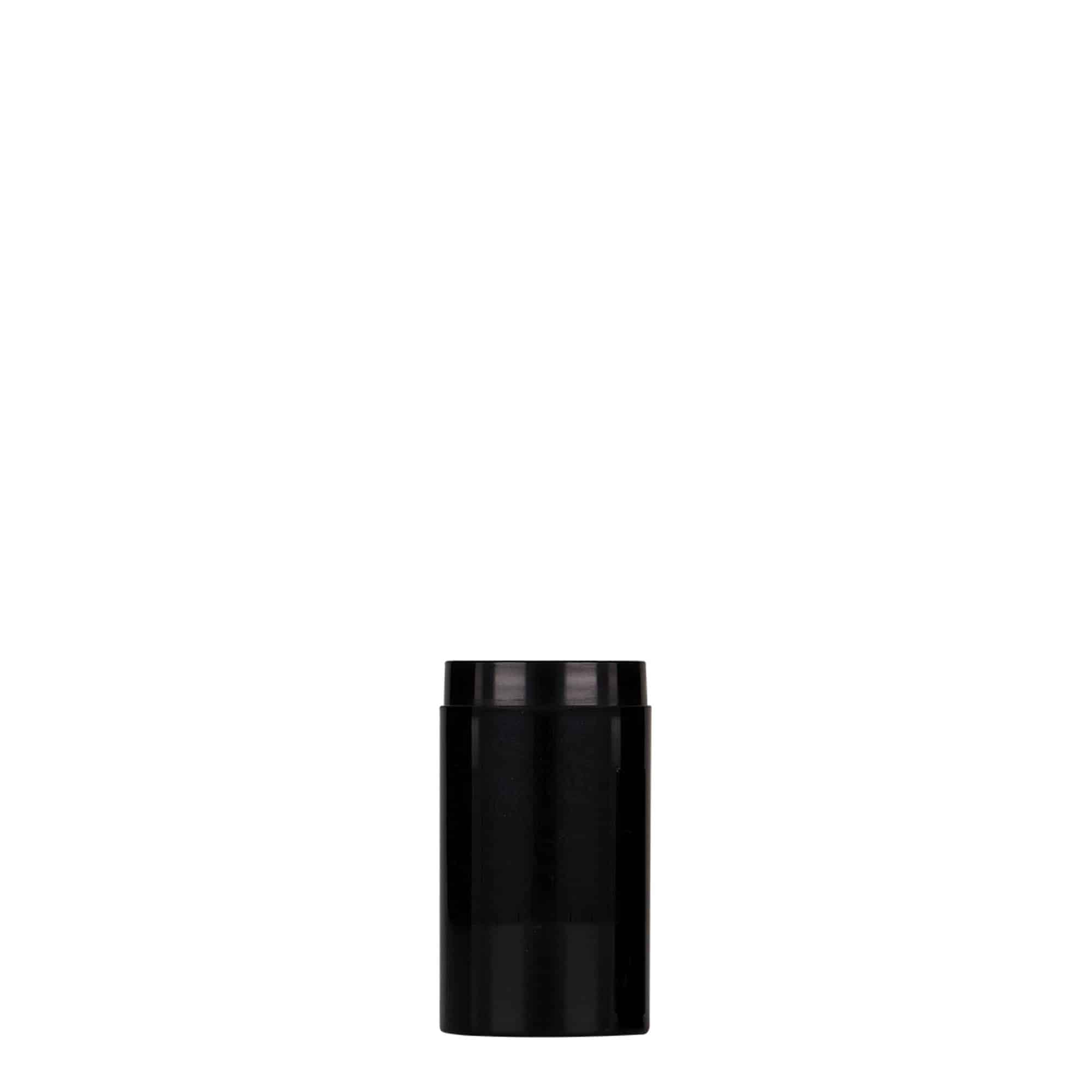 15 ml Airless dozer 'Micro', PP-plastika, crna