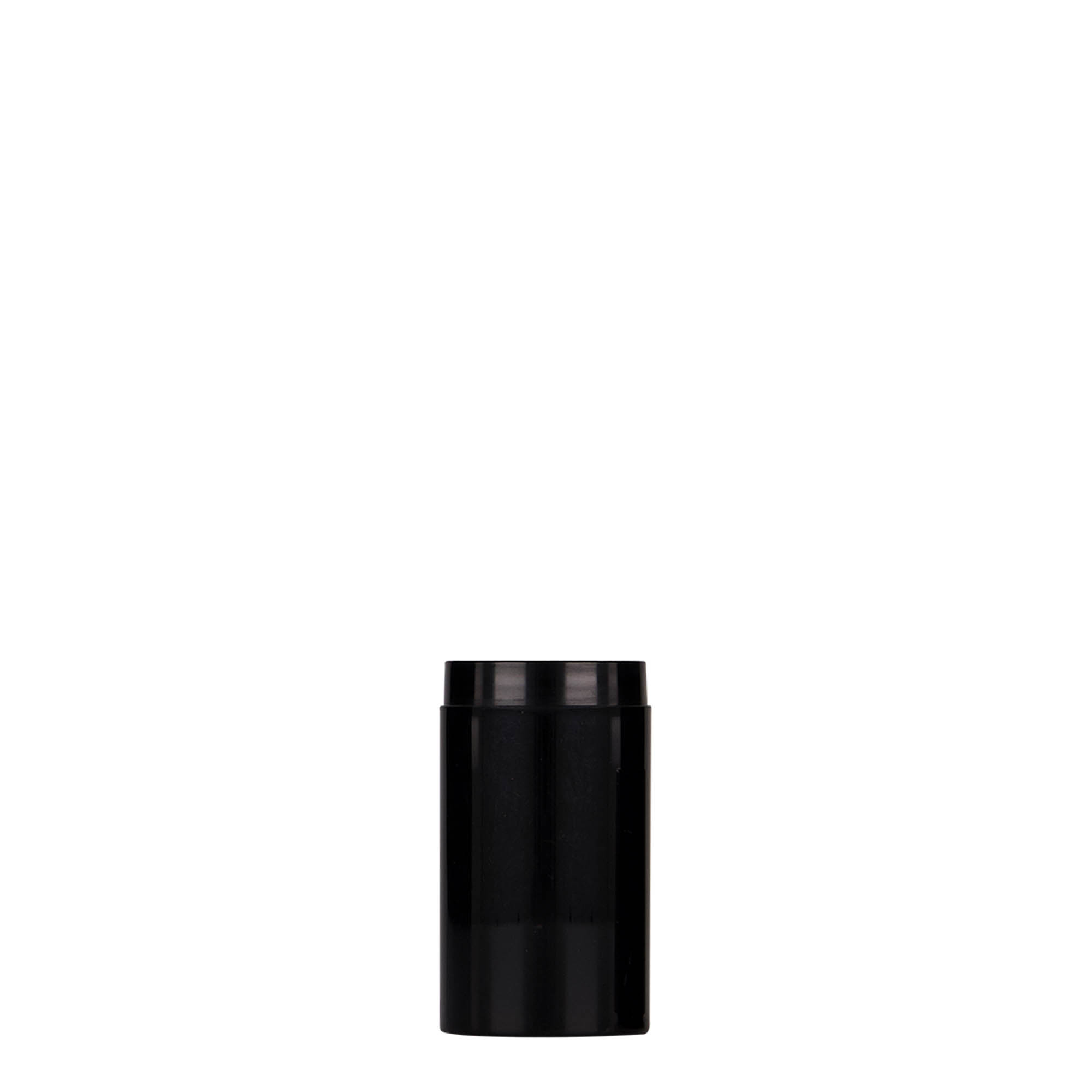 15 ml Airless dozer 'Micro', PP-plastika, crna