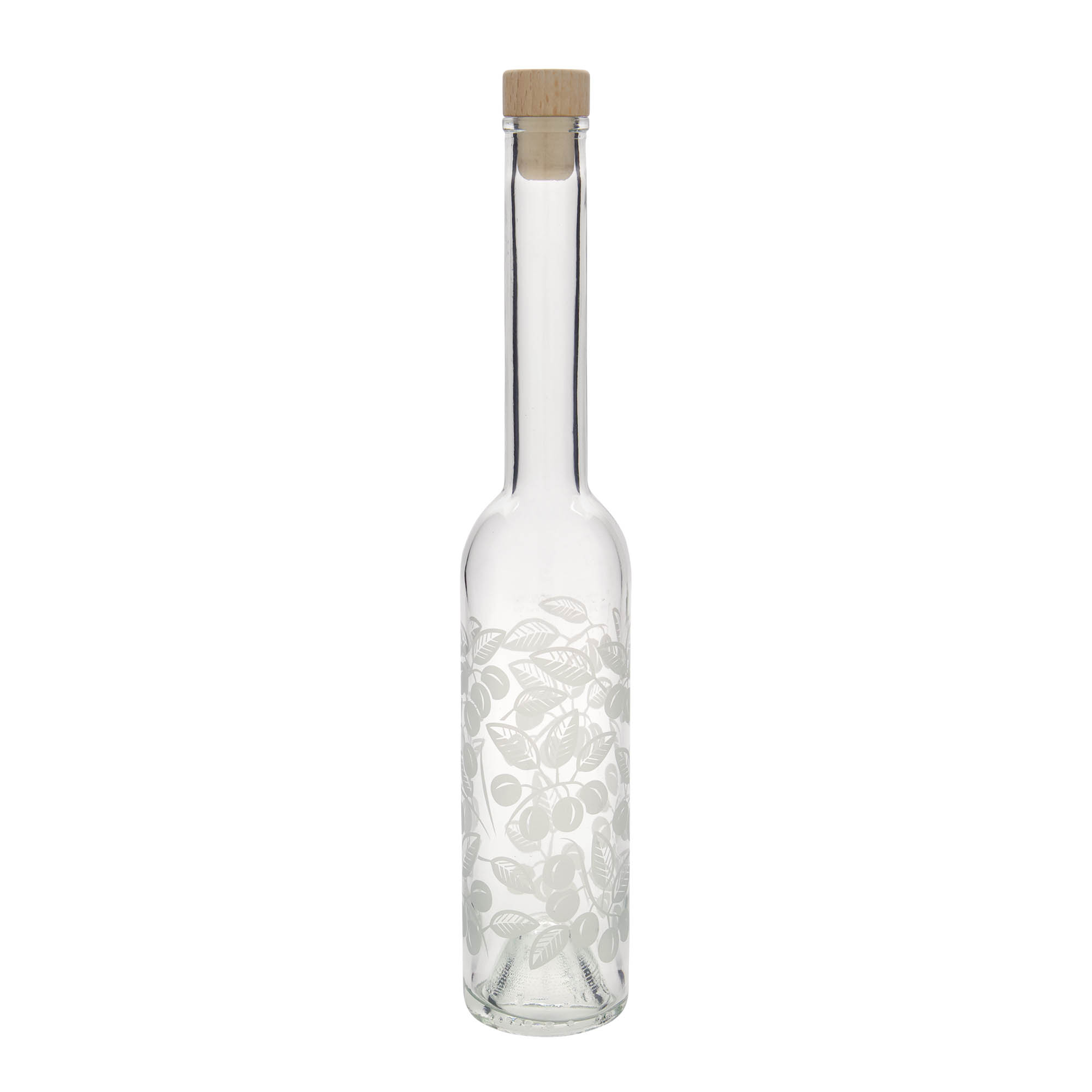 350 ml staklena flaša 'Opera', motiv: mirabelle, grlo: pluta 350 ml staklena flaša 'Opera', motiv: mirabelle, grlo: pluta
