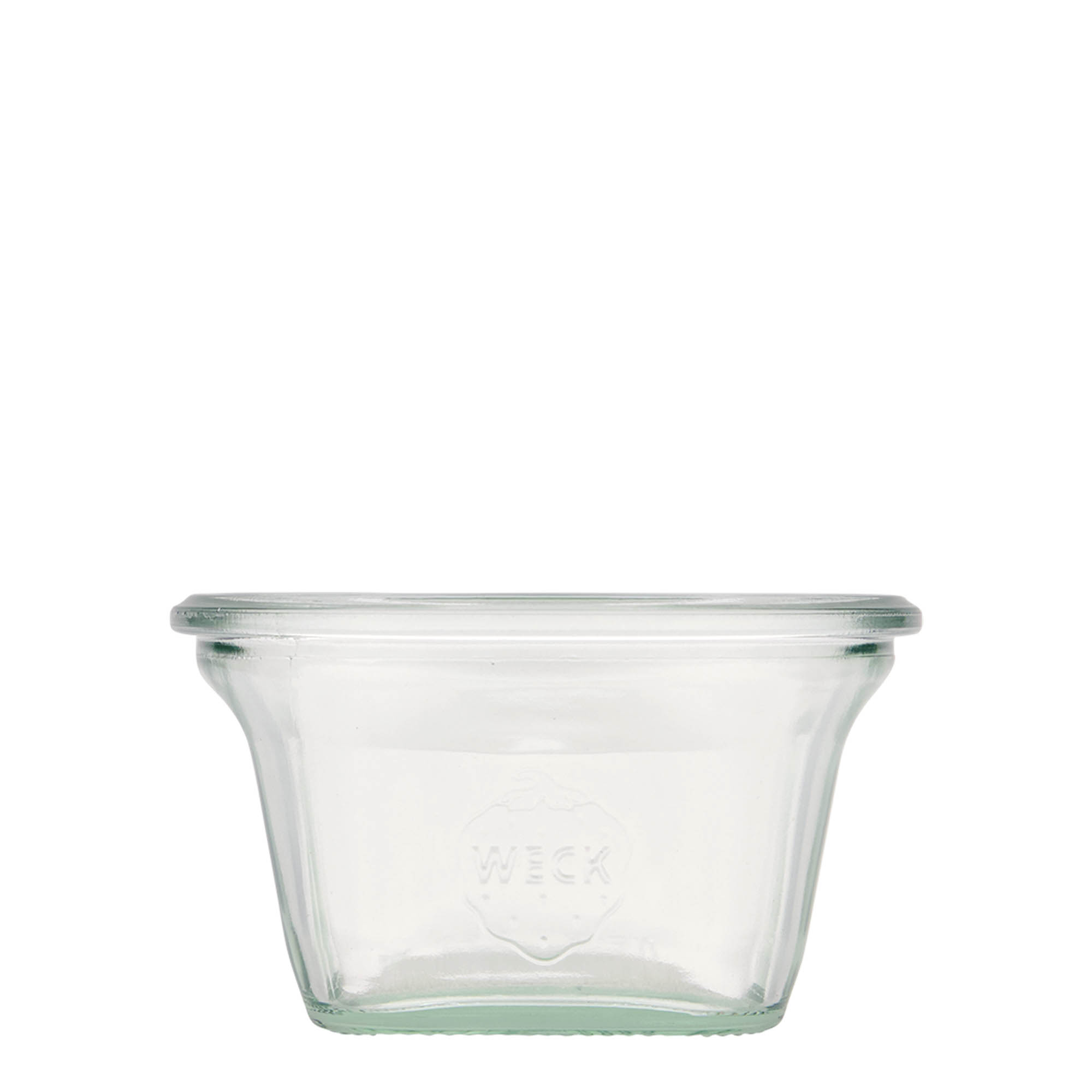 290 ml WECK-Quadroglas, kvadratno, otvor: okrugli rub 290 ml WECK-Quadroglas, kvadratno, otvor: okrugli rub