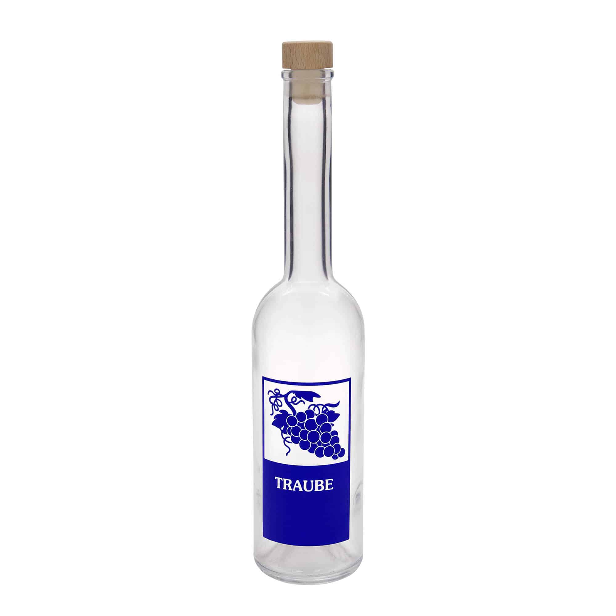 500 ml staklena boca 'Opera', motiv: grozd, otvor: čep
