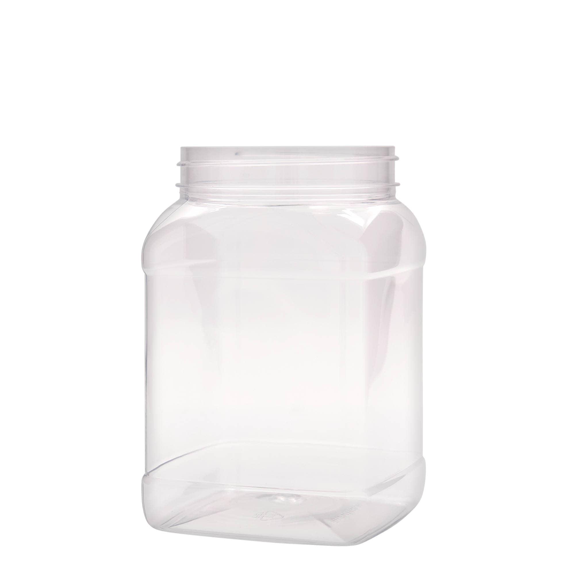 PET tegla od 1500 ml 'Dana', kvadratna, plastika, otvor: 100/400 PET tegla od 1500 ml 'Dana', kvadratna, plastika, otvor: 100/400