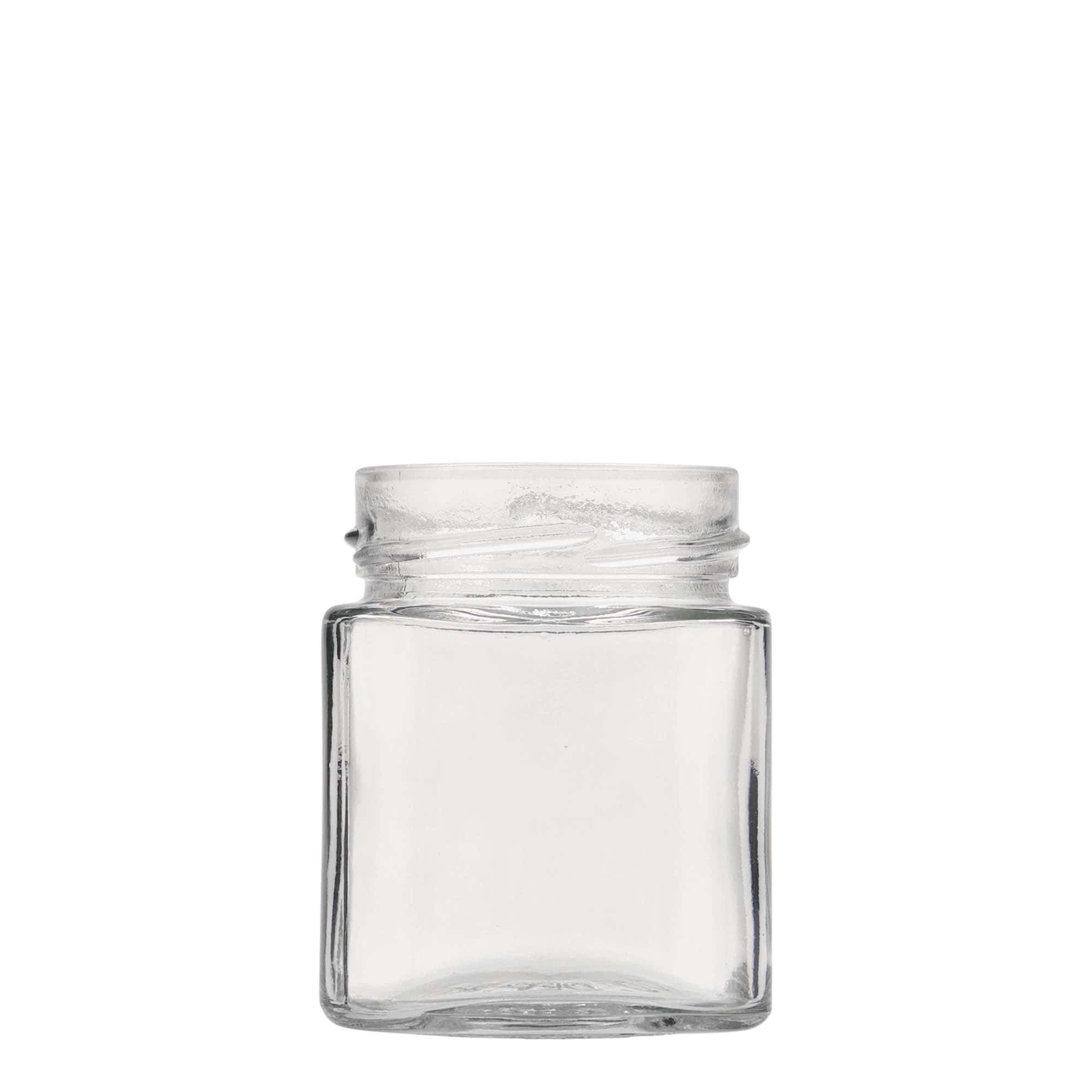 212 ml četvrtasto staklo 'Ikarus', otvor: Deep-Twist-Off (DTO 63)