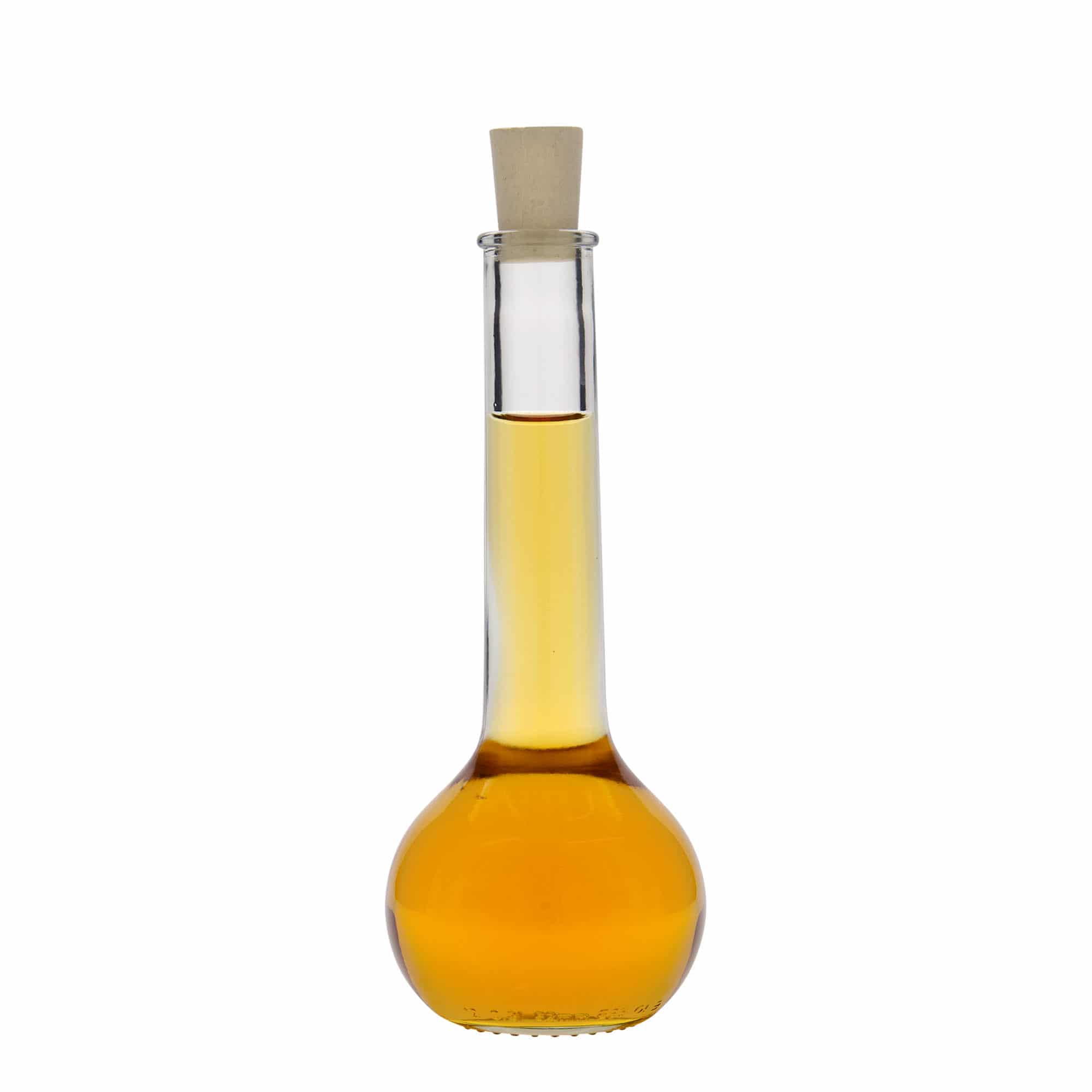 200 ml staklena flaša 'Tulipano', otvor: plutani čep