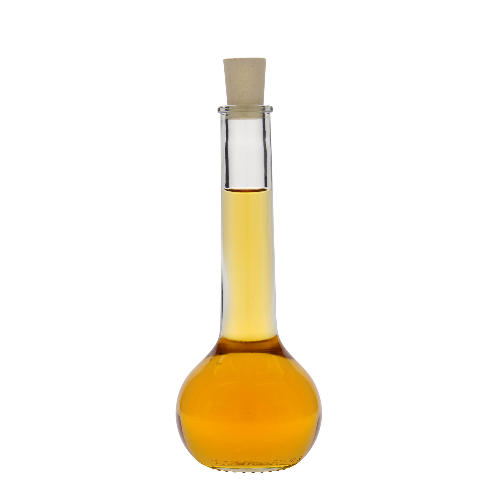 200 ml staklena flaša 'Tulipano', otvor: plutani čep 200 ml staklena flaša 'Tulipano', otvor: plutani čep