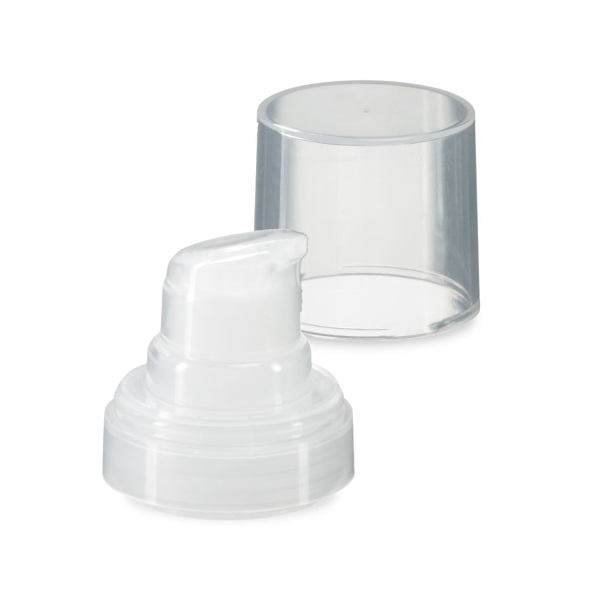 Airless glava Micro prirodna + prirodno obojena, sjajna zatvaračka kapa