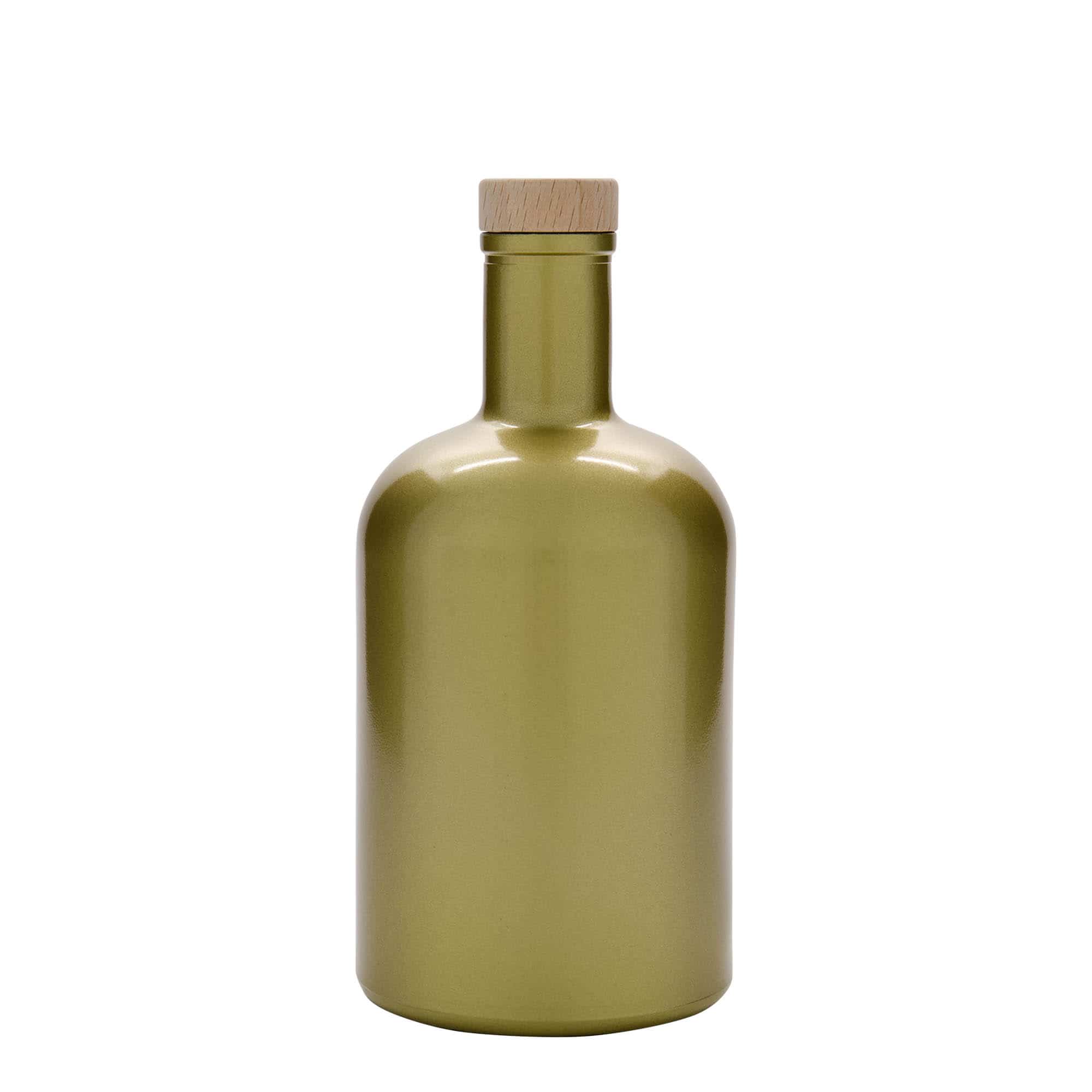 700 ml staklena boca 'Gerardino', zlatna, grlo: plutа