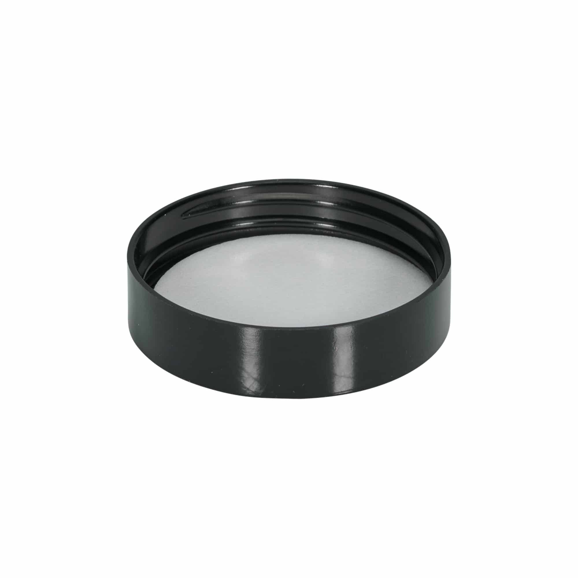 Zatvarač na navoj za 60 ml 'Brown Line', HPM plastika, bela