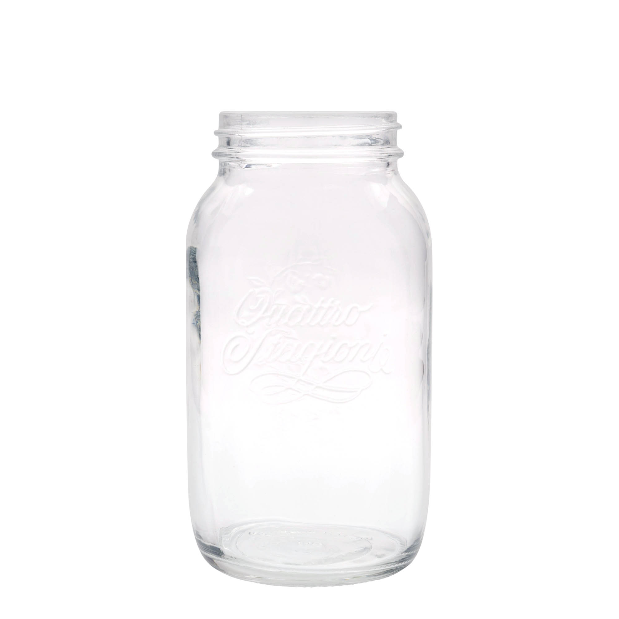 1.500 ml staklena tegla 'Quattro Stagioni', otvor: navojni poklopac 1.500 ml staklena tegla 'Quattro Stagioni', otvor: navojni poklopac