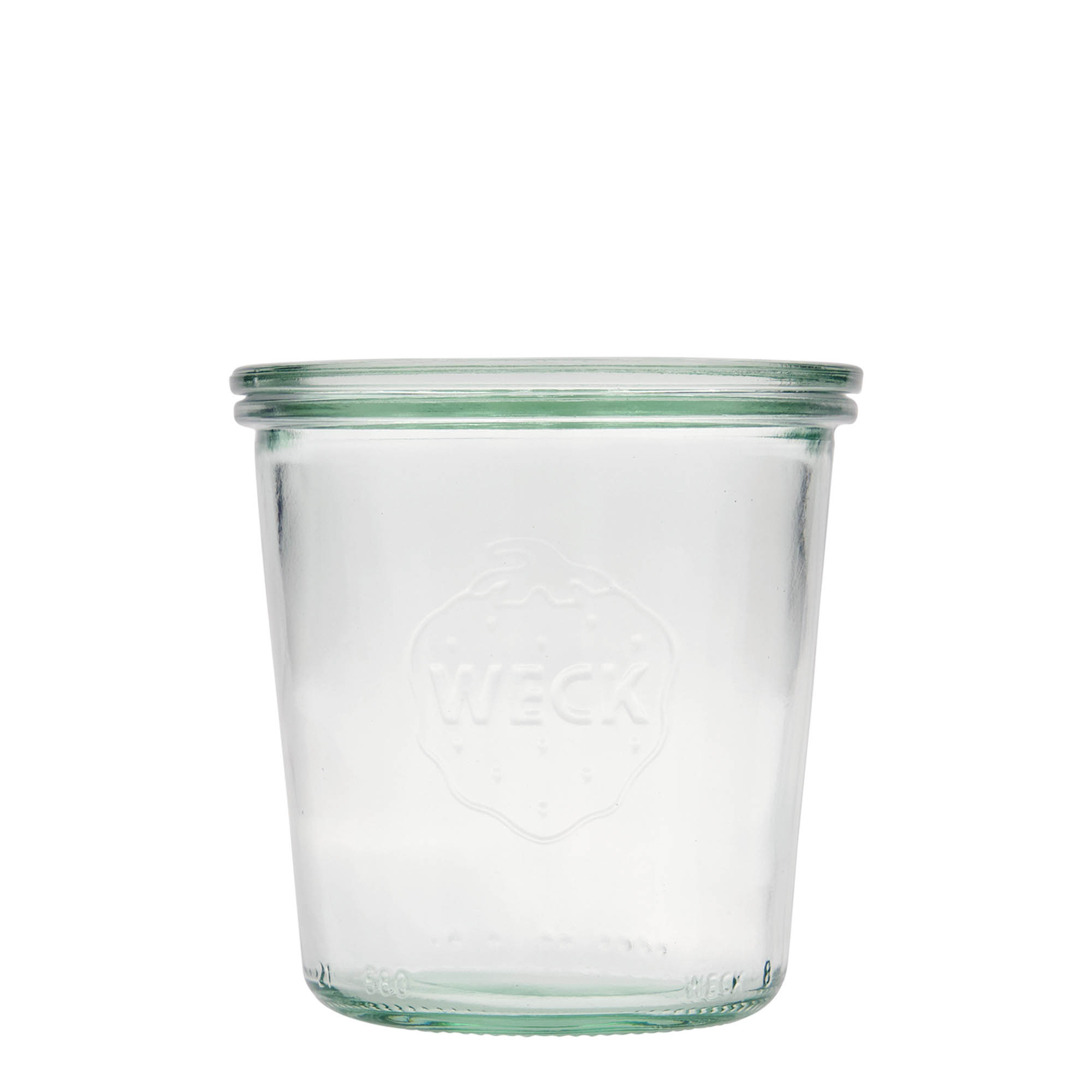 580 ml WECK tegle sa prelivom, otvor: okrugli rub 580 ml WECK tegle sa prelivom, otvor: okrugli rub