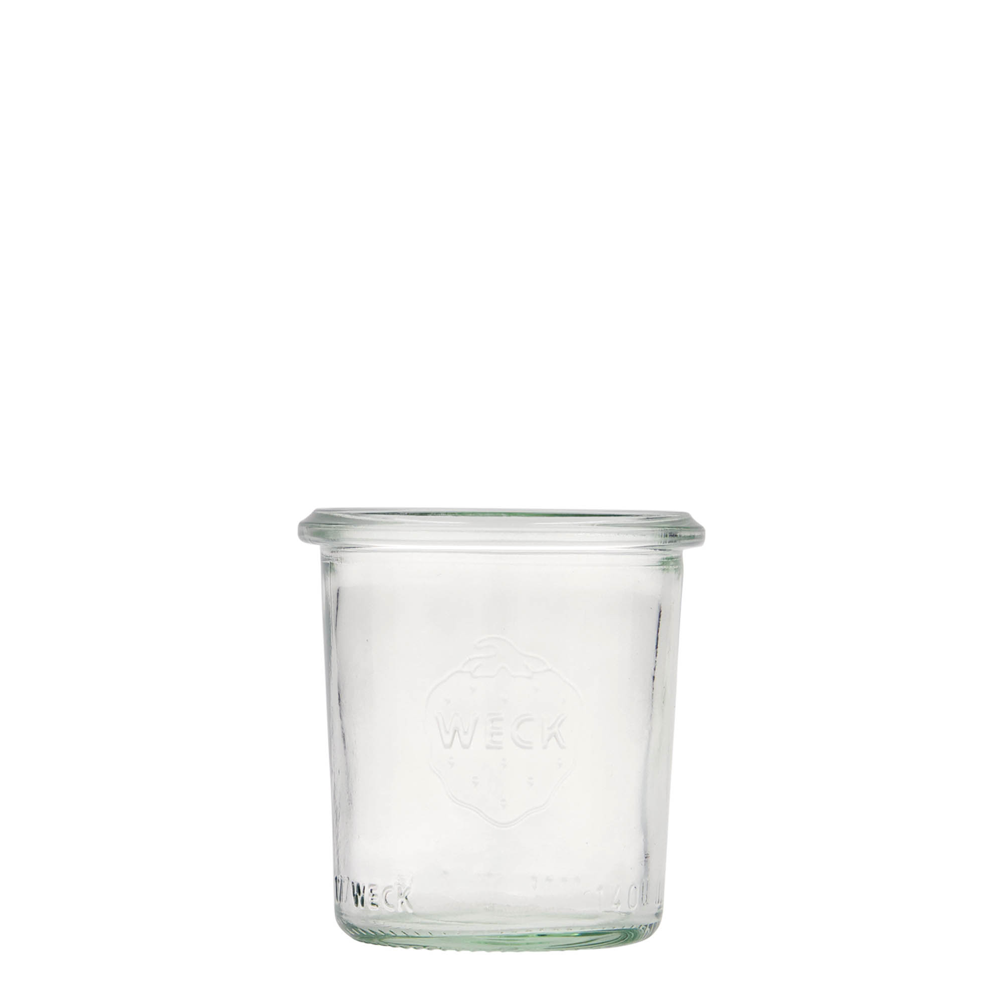 140 ml WECK-staklena tegla, otvor: okrugli rub
