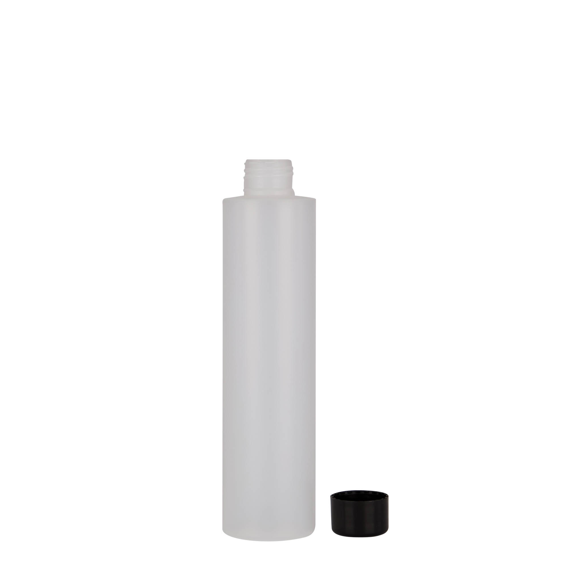 200 ml plastična flaša 'Pipe', HDPE, prirodna, grlo: 24/410 200 ml plastična flaša 'Pipe', HDPE, prirodna, grlo: 24/410