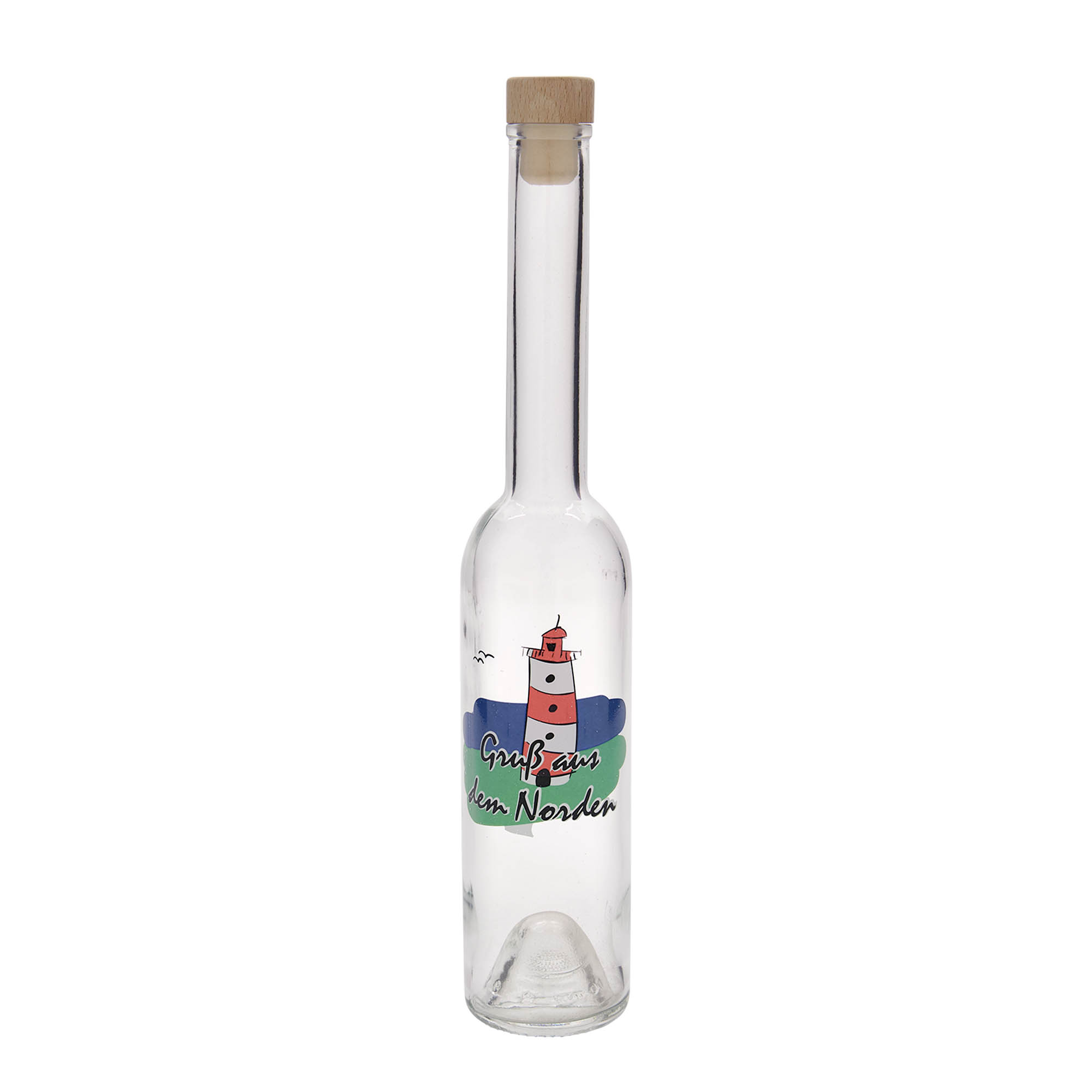 350 ml staklena flaša 'Opera', motiv: Sever, otvor: plutani čep 350 ml staklena flaša 'Opera', motiv: Sever, otvor: plutani čep