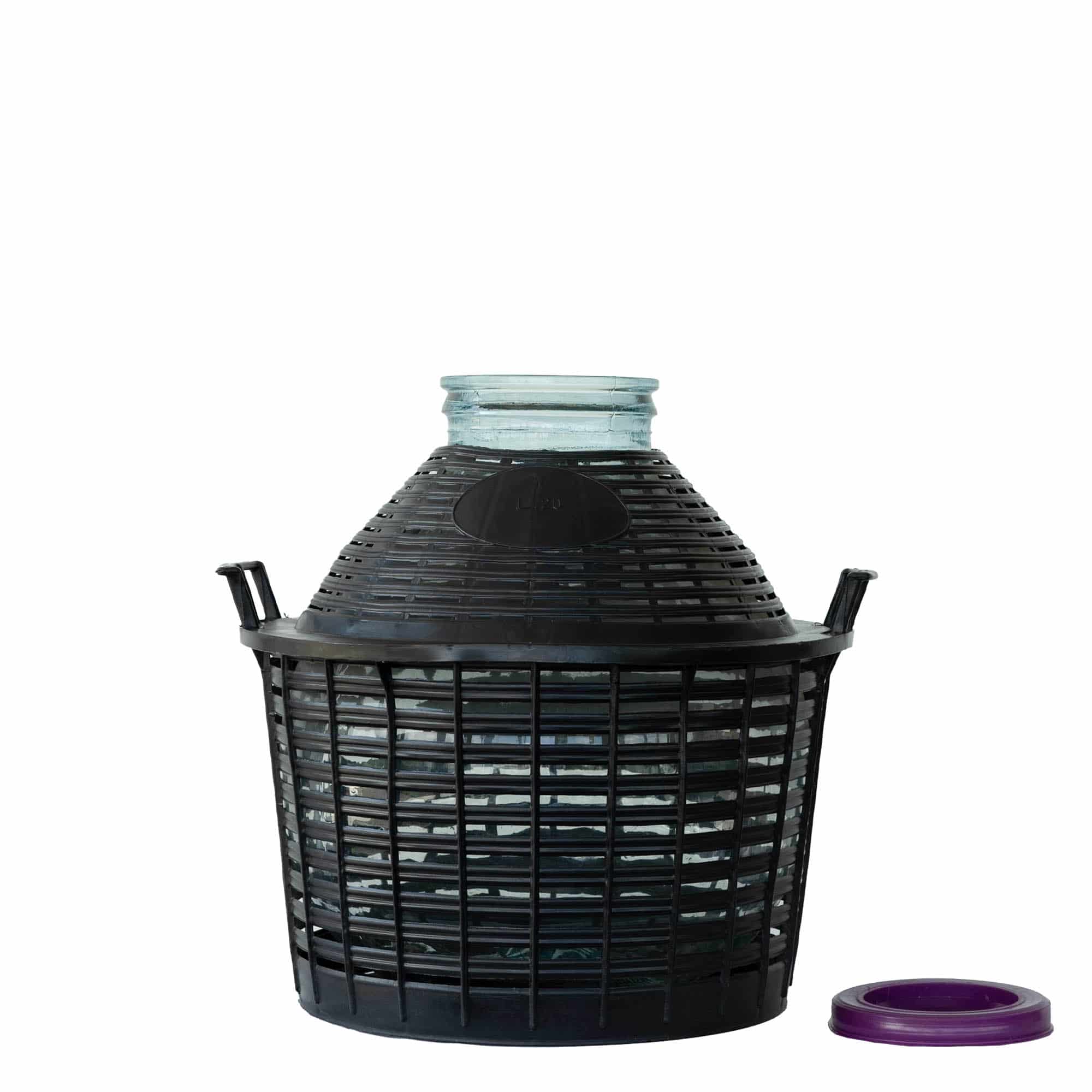 20 l balonska boca širokog grla, staklo, otvor: navojni zatvarač 20 l balonska boca širokog grla, staklo, otvor: navojni zatvarač