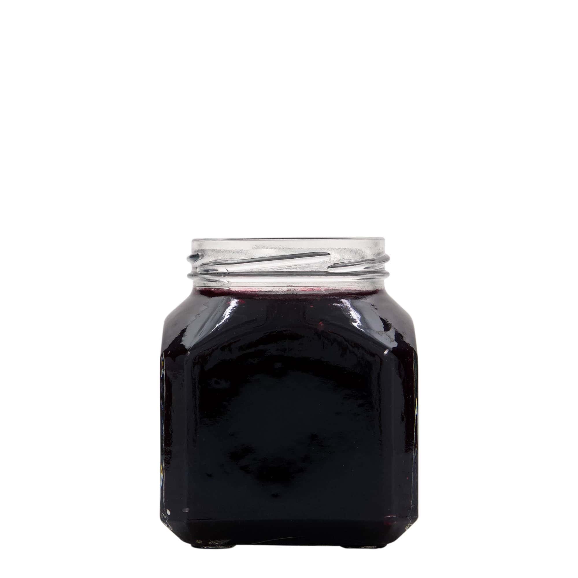 314 ml četvrtasto staklo 'Milano', otvor: Twist-Off (TO 63)