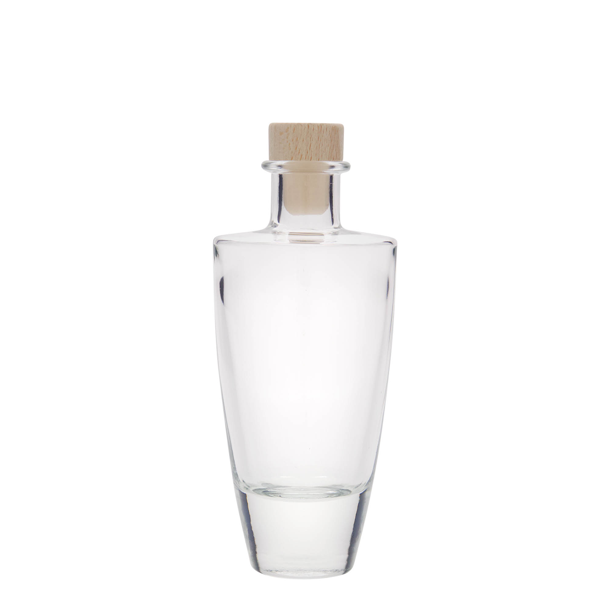 200 ml staklena flaša 'Vanessa', ovalna, otvor: pluta 200 ml staklena flaša 'Vanessa', ovalna, otvor: pluta