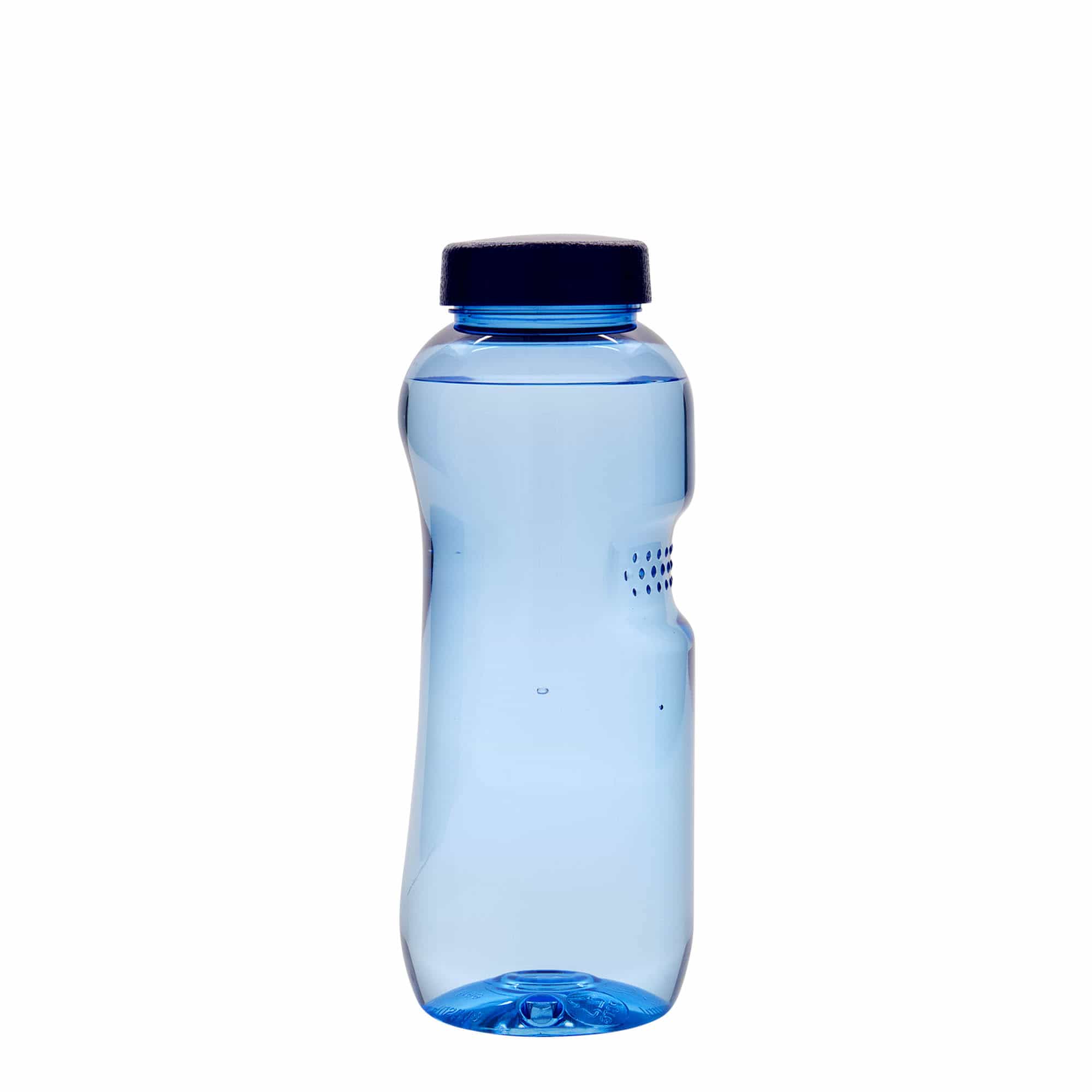 PET boca za piće od 500 ml, 'Kavodrink', plastika, plava