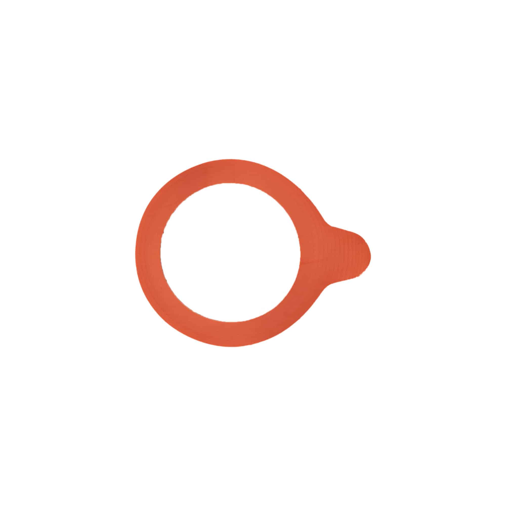 WECK-prsten za konzerviranje RR40, crveni, otvor: okrugli rub WECK-prsten za konzerviranje RR40, crveni, otvor: okrugli rub