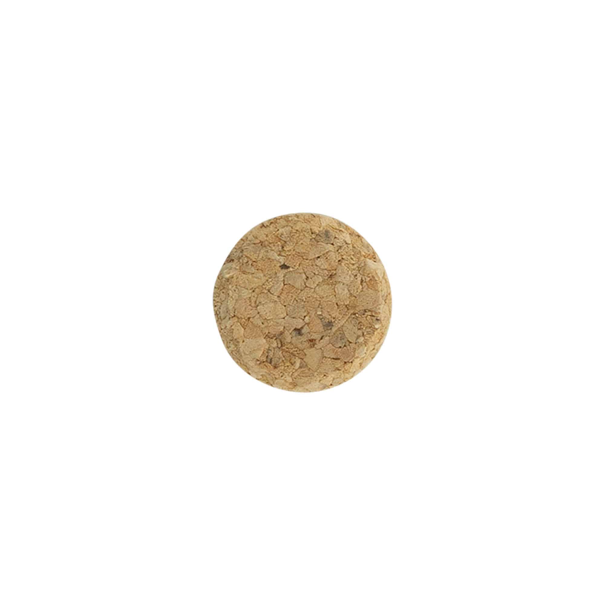 Čep za vino 22,5 mm, prešani čep, bež, za grlo: čep