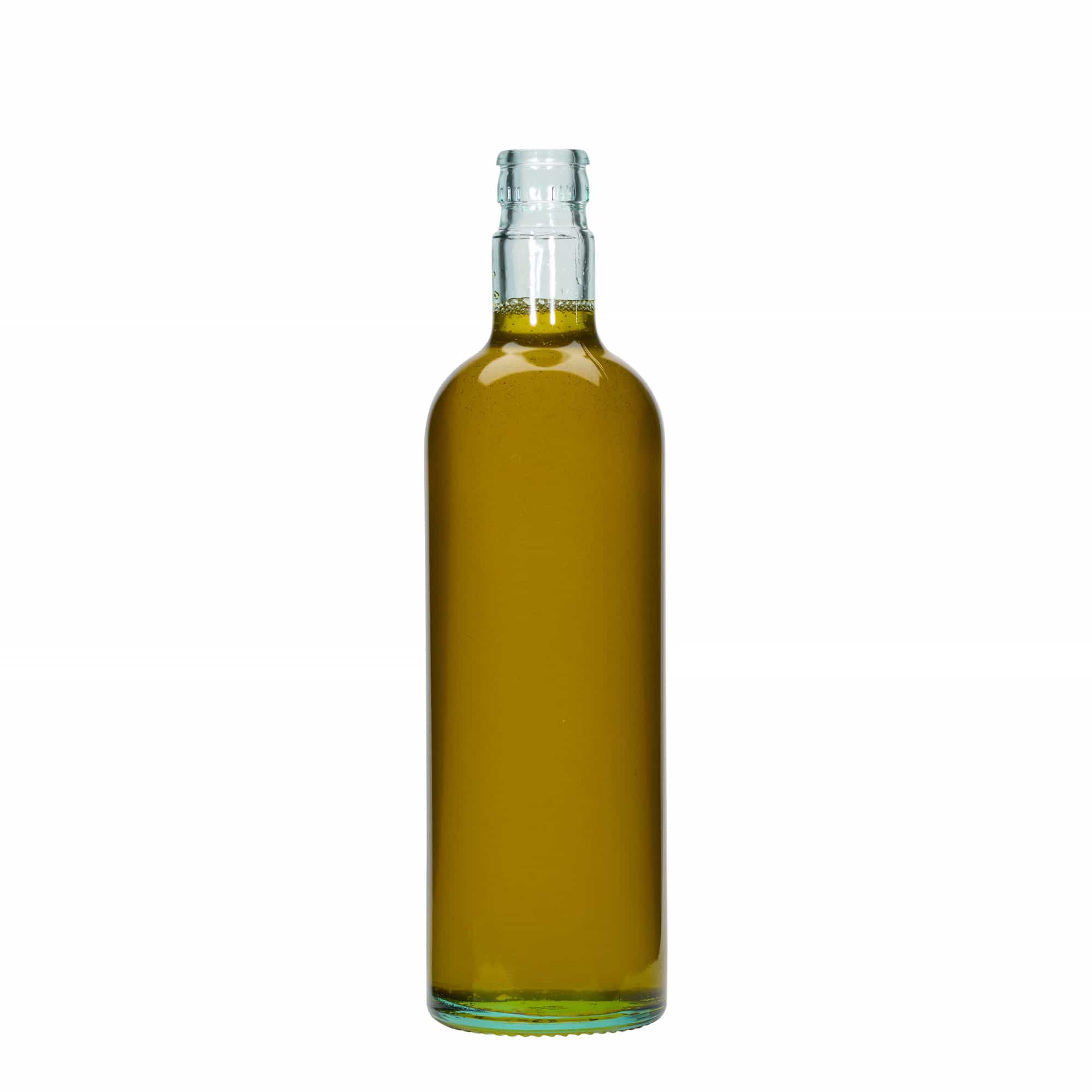 750 ml flaša za sirće/ulje 'Willy New', staklo, svetlozelena, grlo: DOP