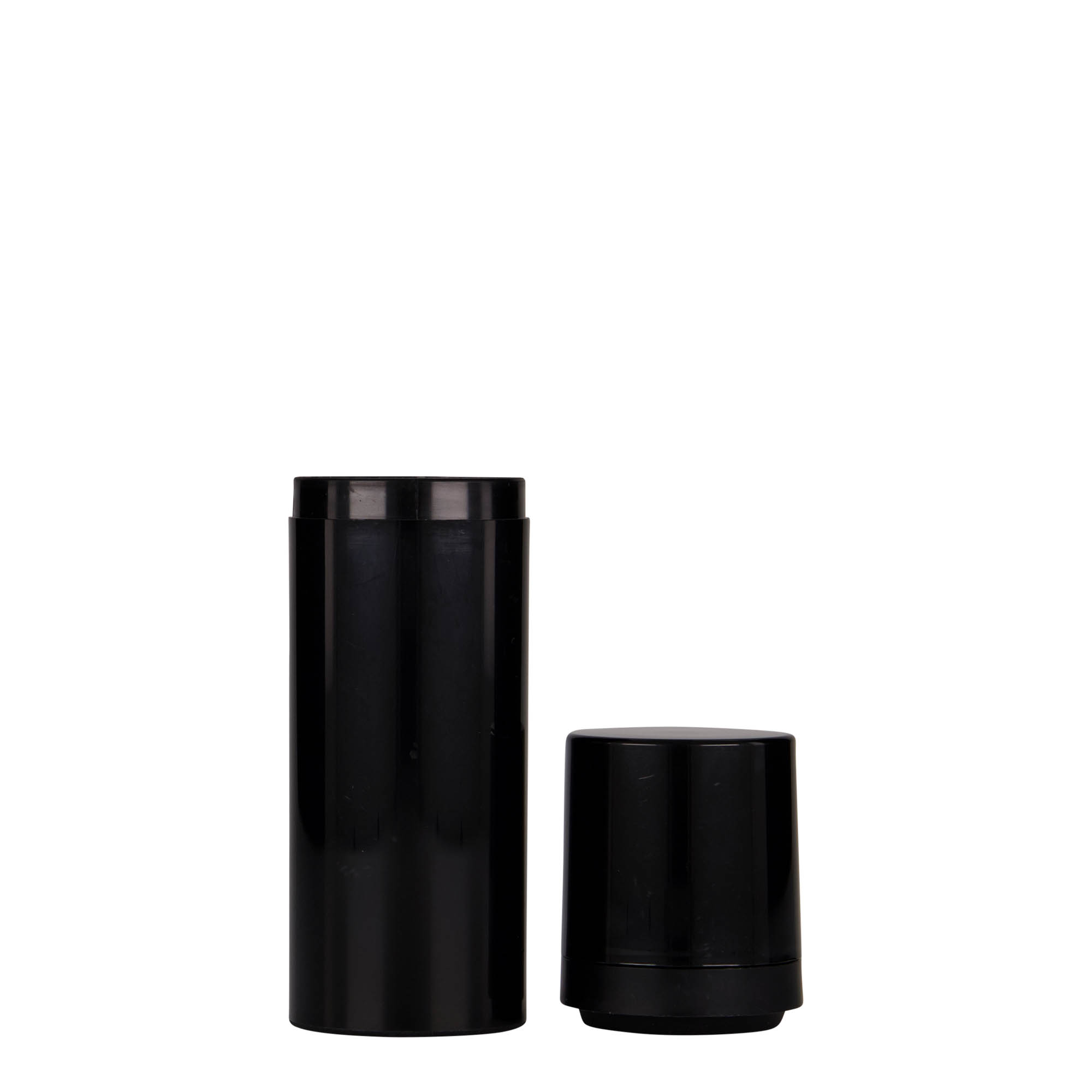 50 ml Airless dozator 'Mezzo', PP-plastika, crni