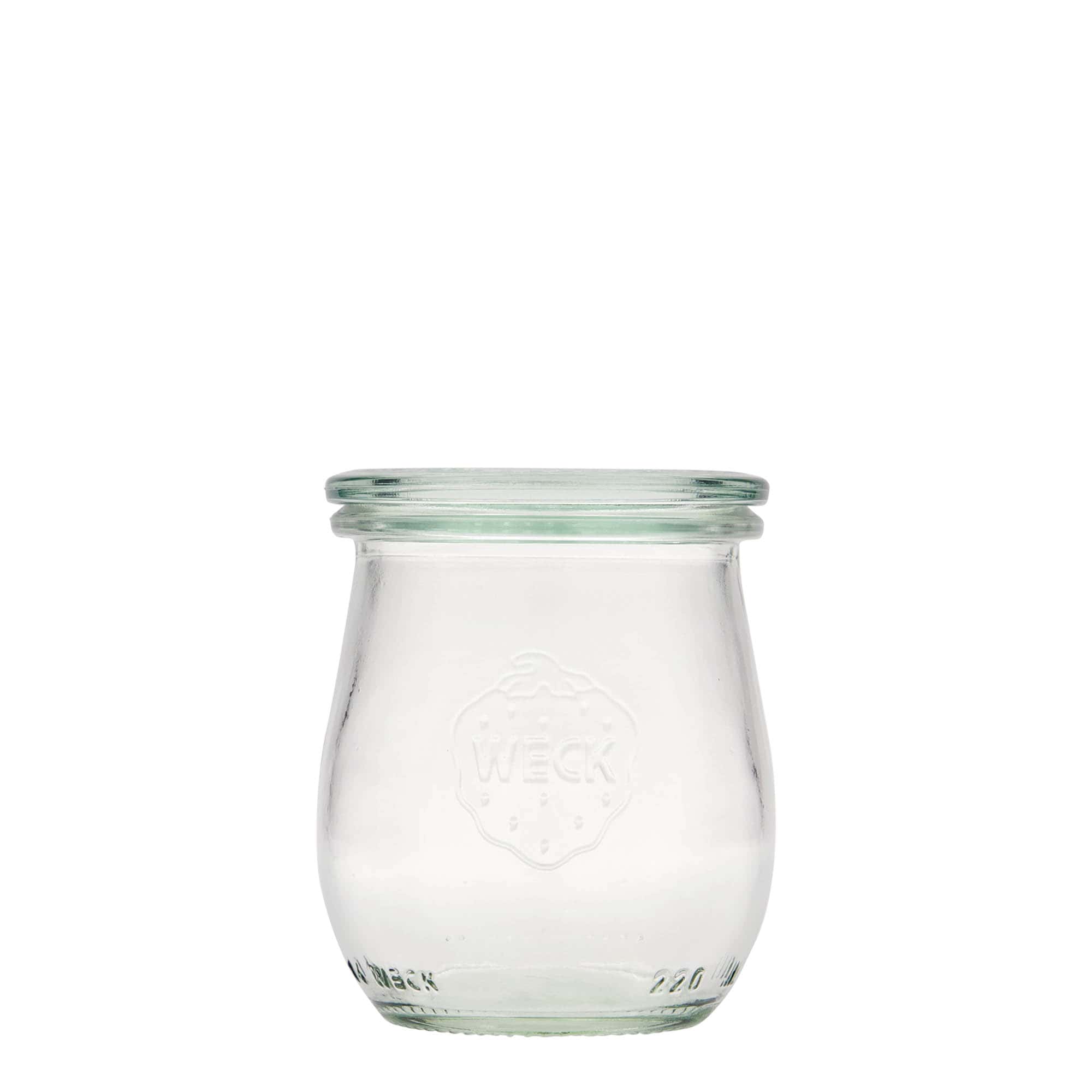 220 ml WECK čaša u obliku tulipana, otvor: okrugli rub 220 ml WECK čaša u obliku tulipana, otvor: okrugli rub
