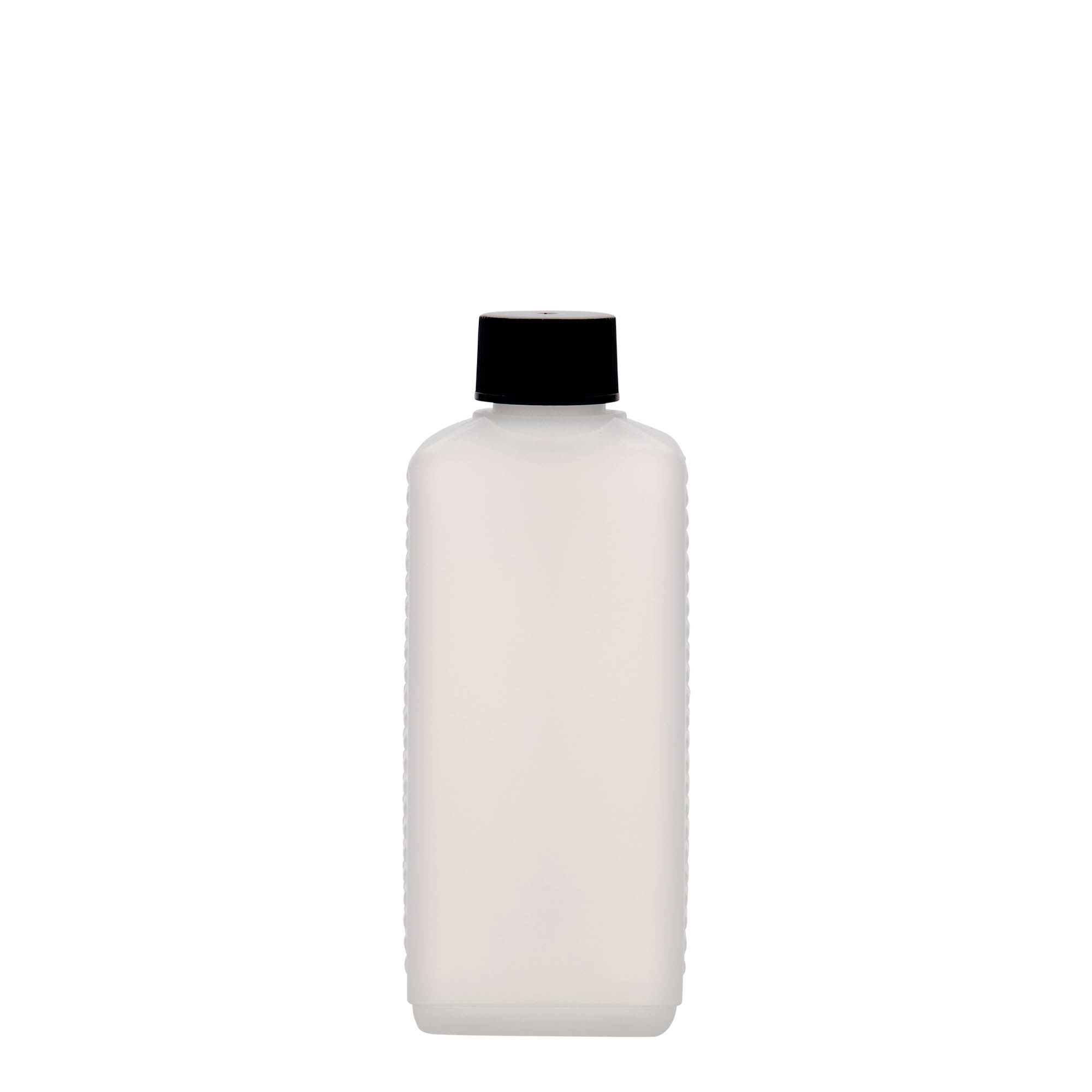 250 ml kanister-flasa, pravougaona, HDPE-plastika, prirodna boja, otvor: DIN 25 EPE 250 ml kanister-flasa, pravougaona, HDPE-plastika, prirodna boja, otvor: DIN 25 EPE